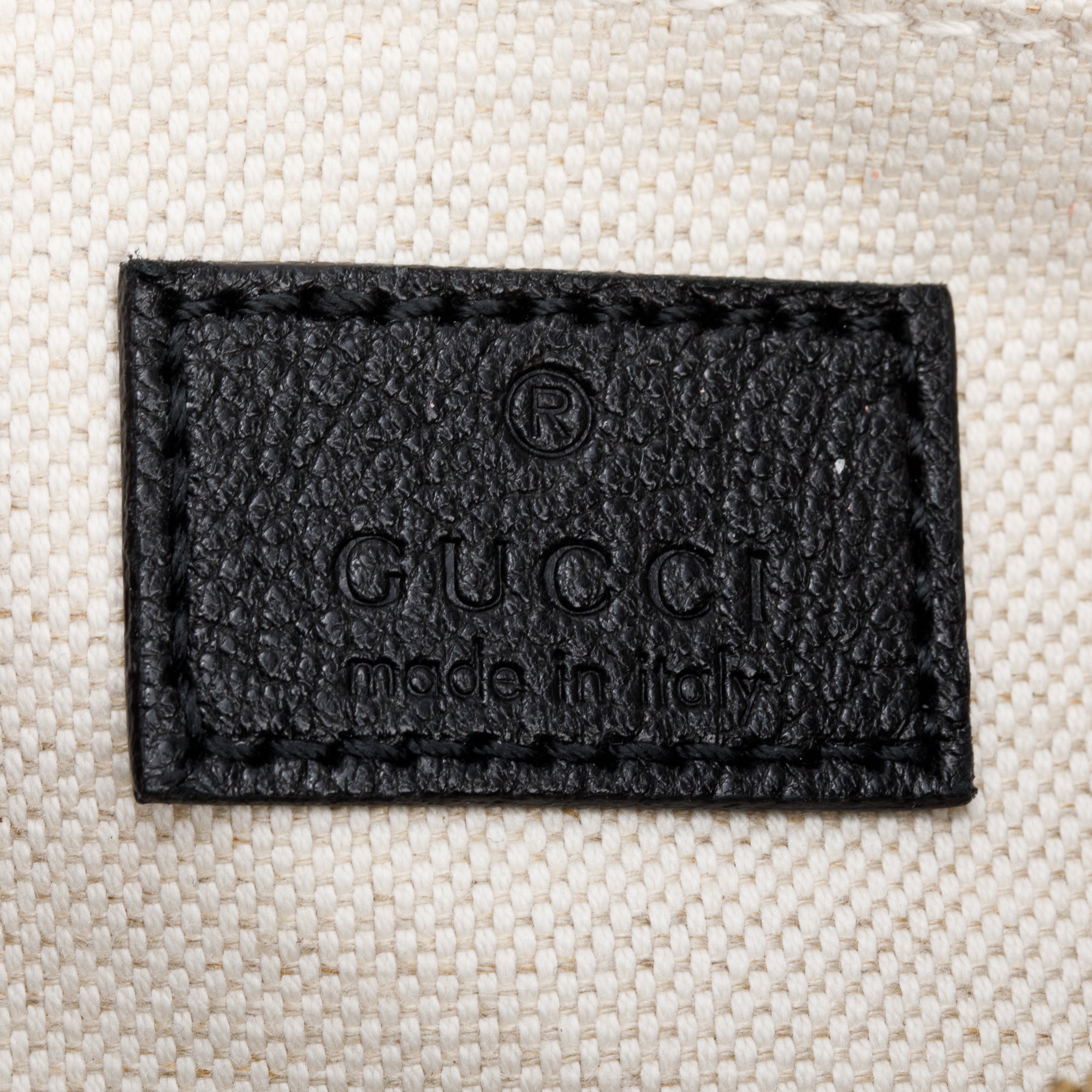 Gucci Black Calfskin Leather Mini Blondie Shoulder Bag