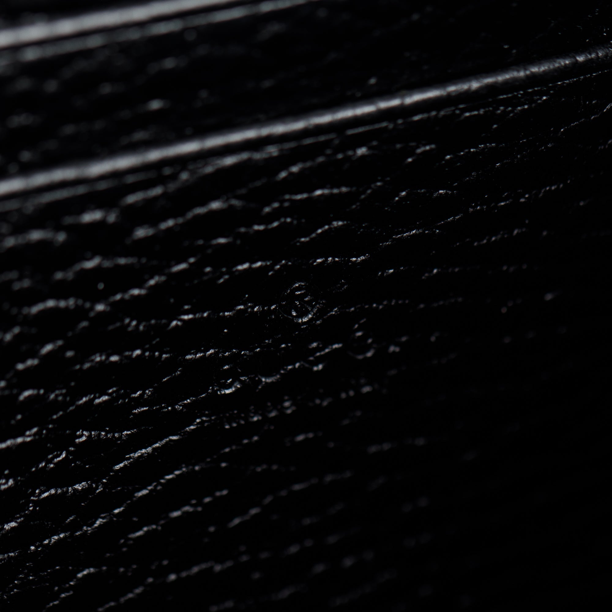 Gucci Black Calfskin Leather Mini Dionysus Chain Wallet