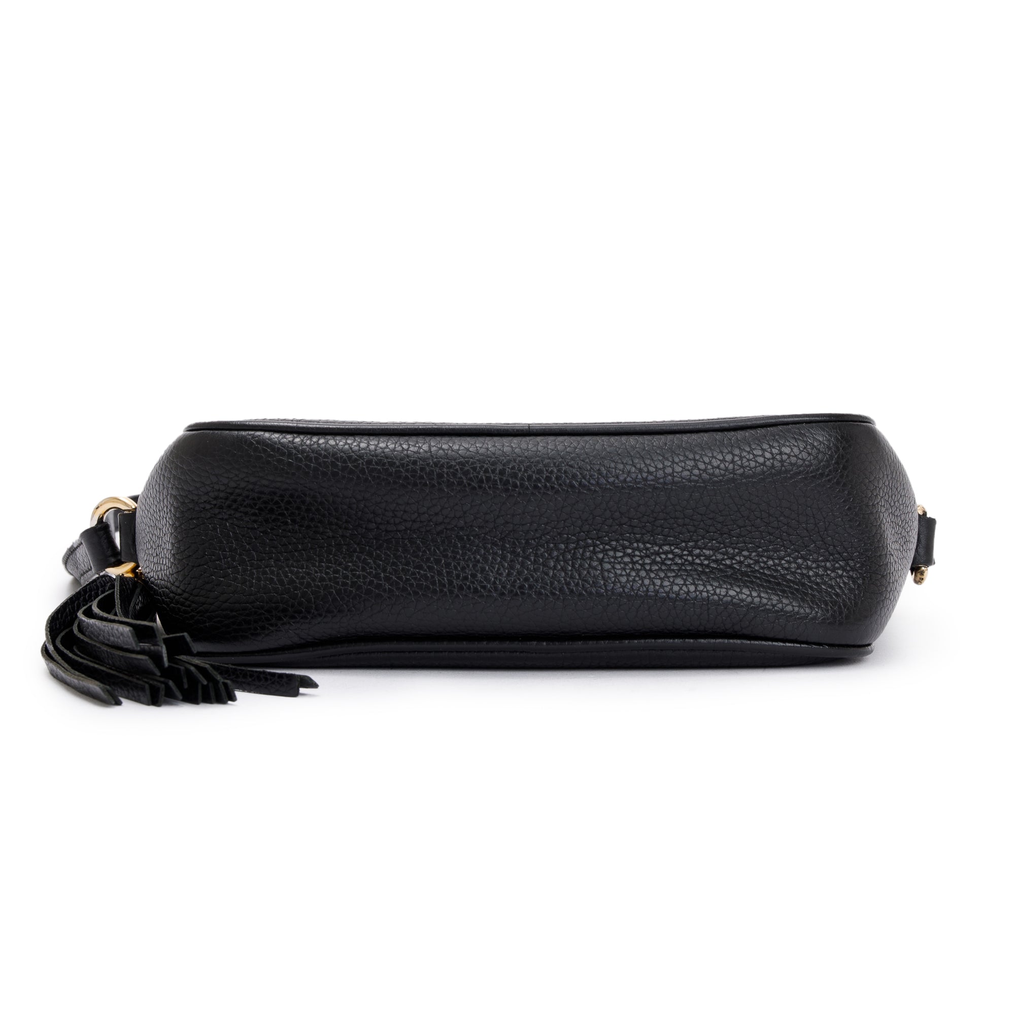 Gucci Black Calfskin Leather Small Soho Disco Bag