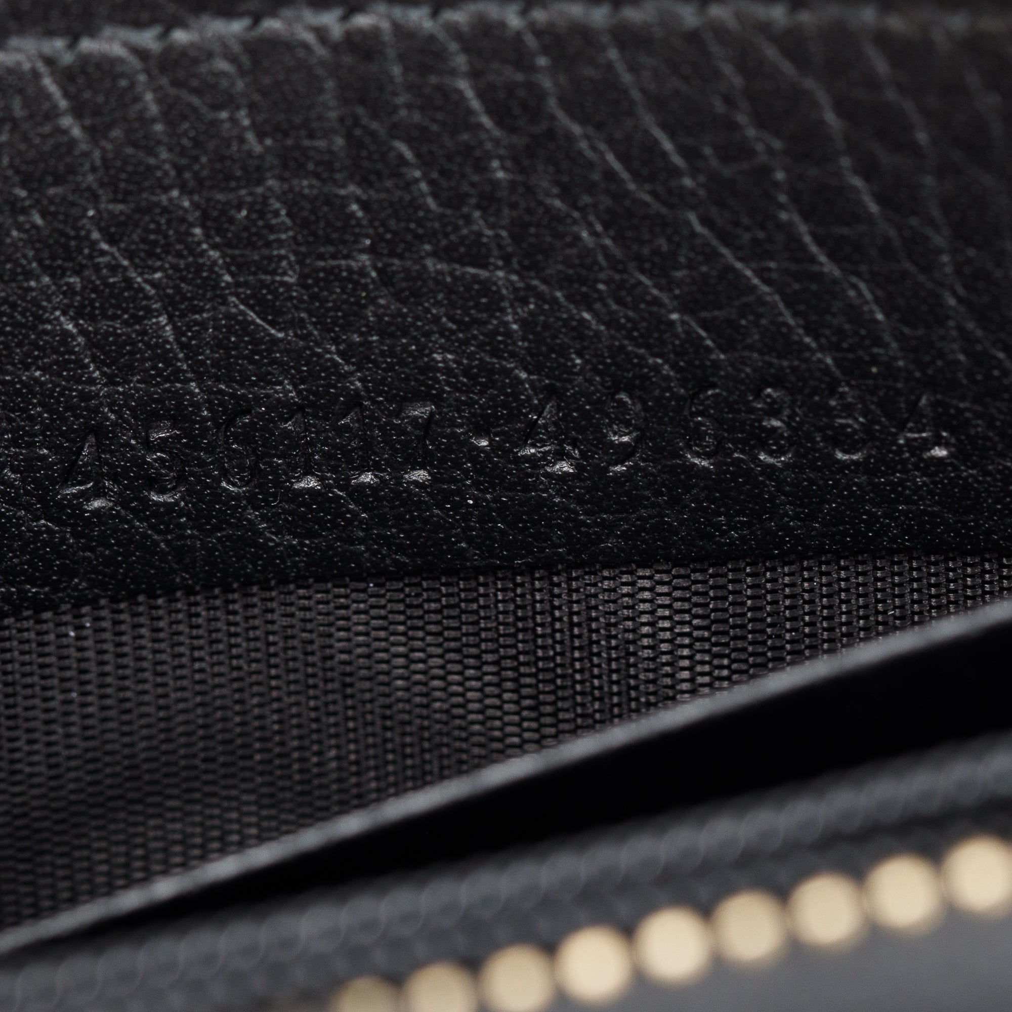 Gucci Black Calfskin Leather Zip-Around Wallet w/ Box