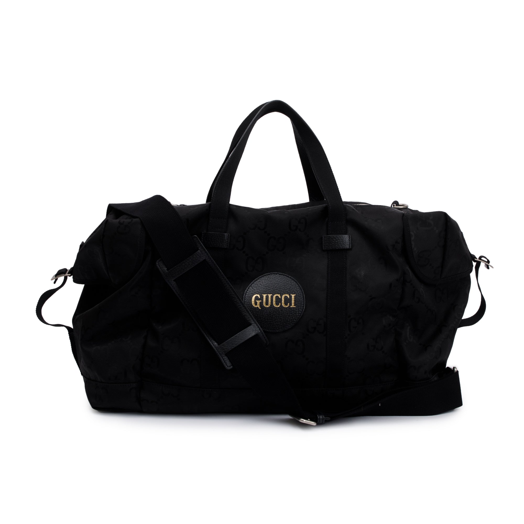 Gucci Black Econyl Nylon Off The Grid Duffle Bag