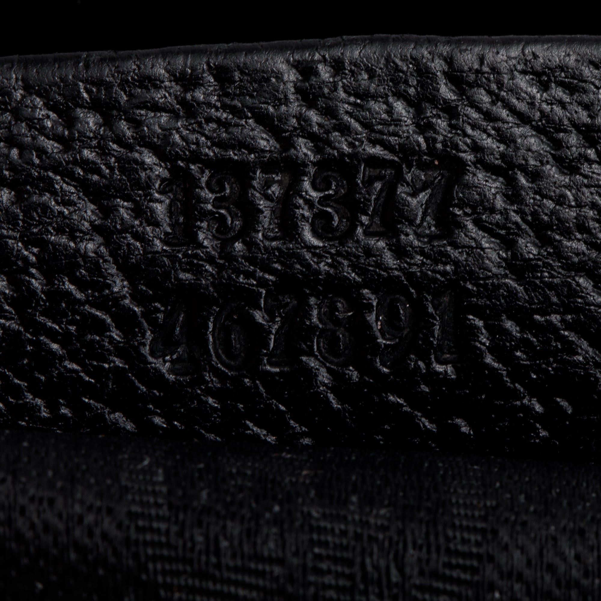 Gucci Black GG Canvas Cosmetic Pouch w/ Box