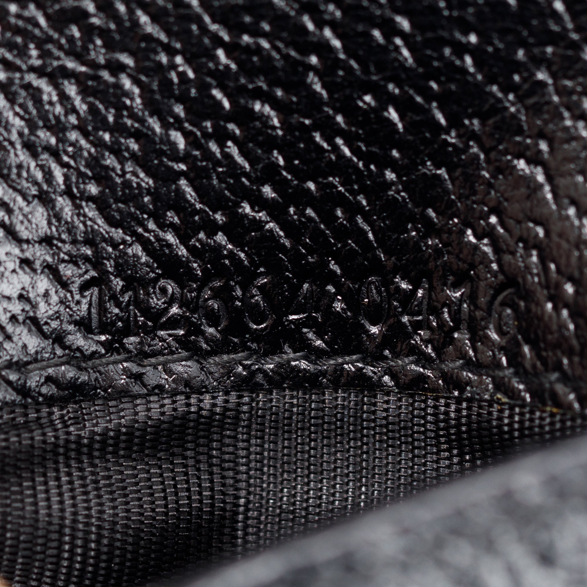 Gucci Black GG Canvas French Flap Wallet