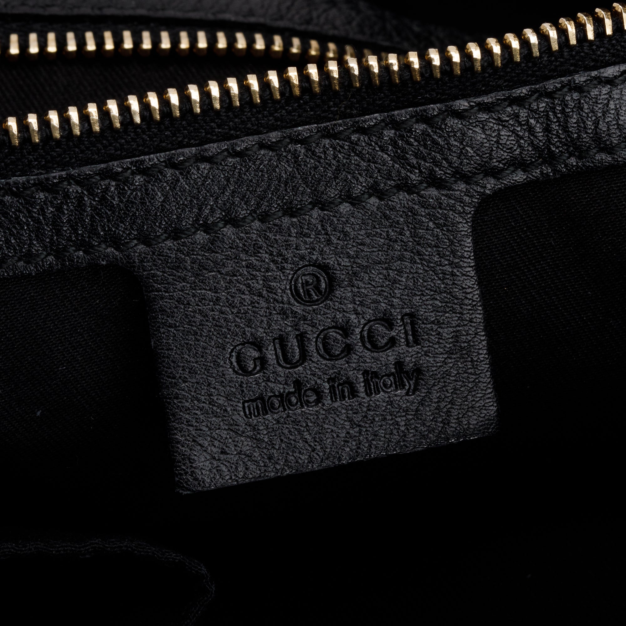 Gucci Black GG Canvas Medium Indy Babouska Hobo