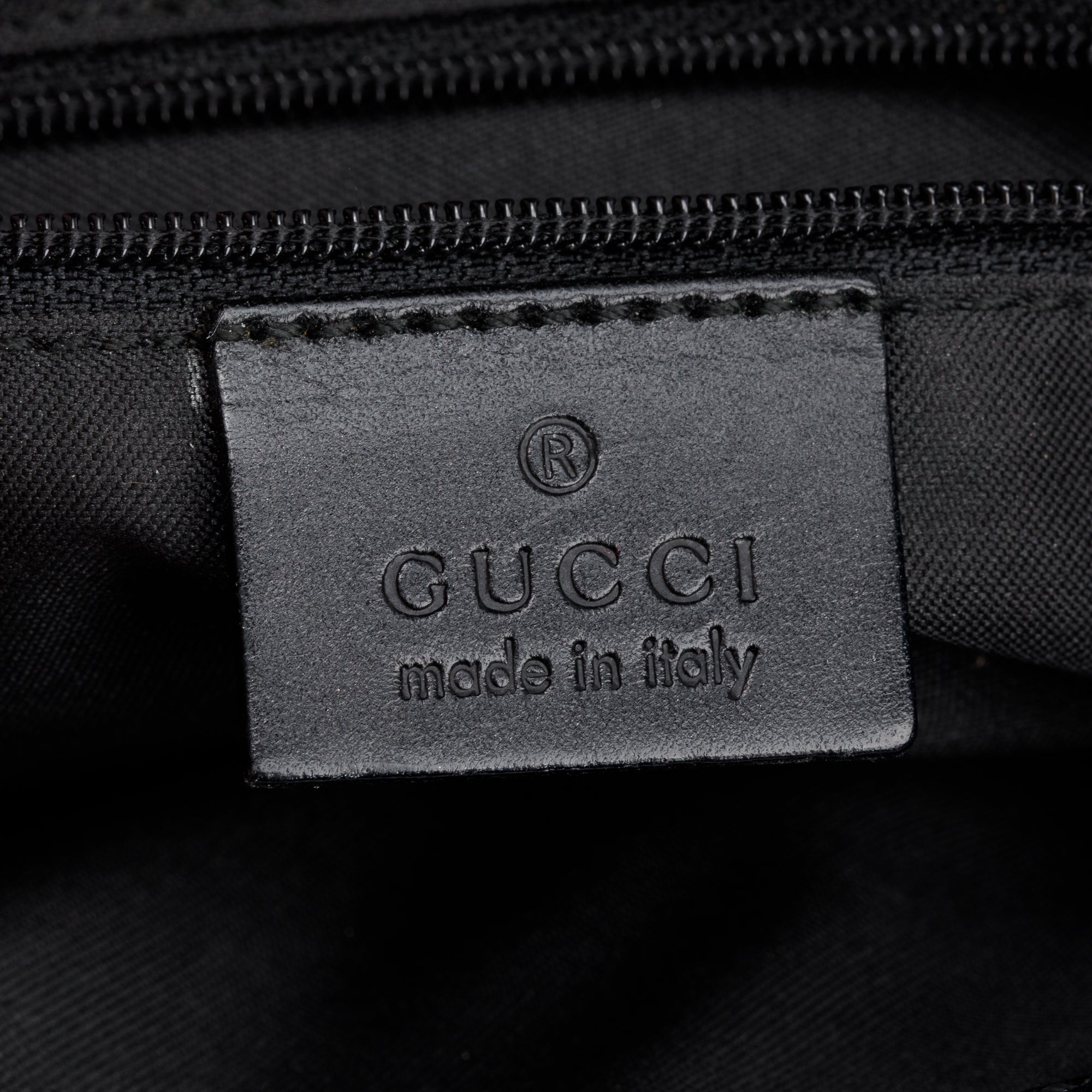 Gucci Black GG Canvas Mini Jackie O Hobo Shoulder Bag