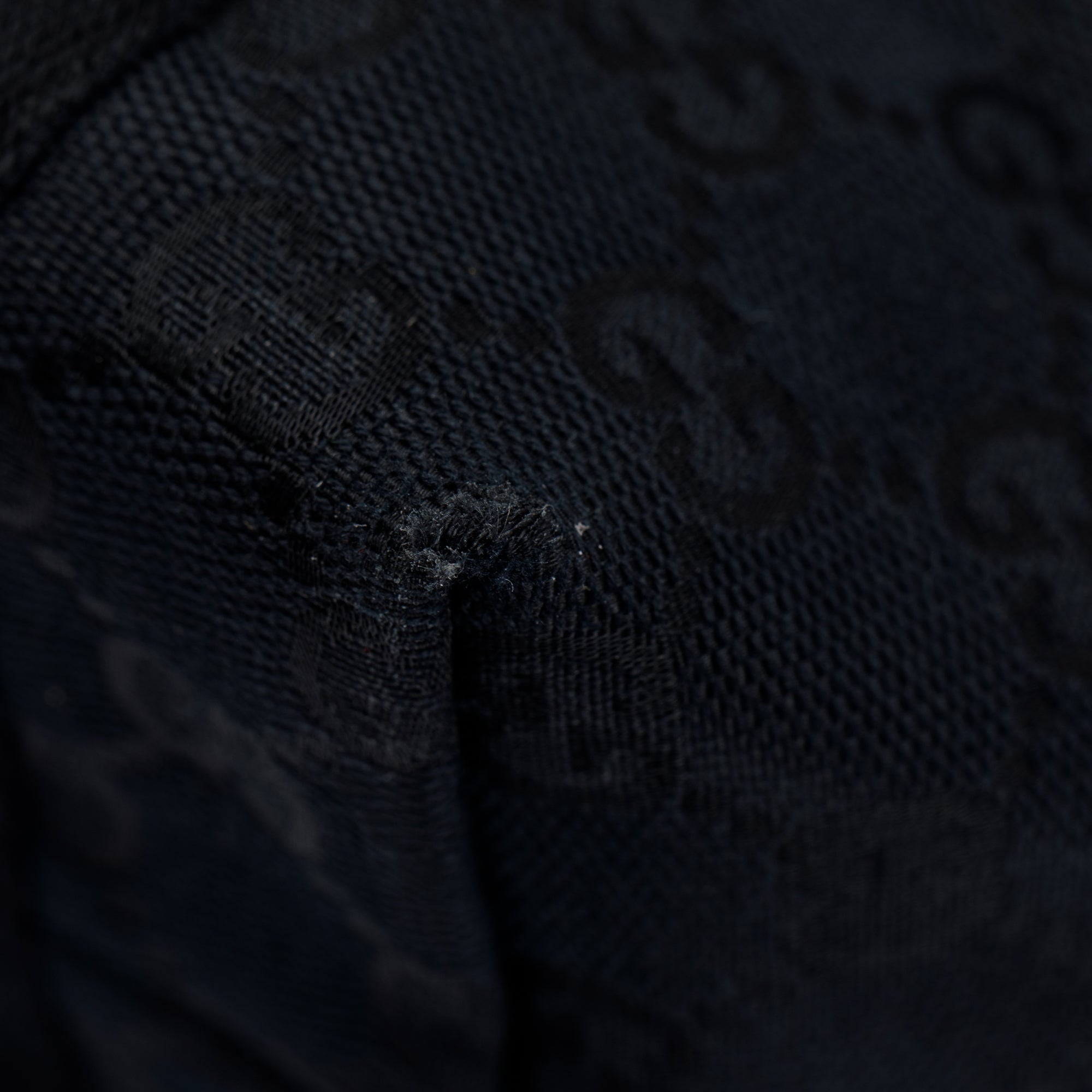 Gucci Black GG Canvas Web Small Jolicoeur Tote