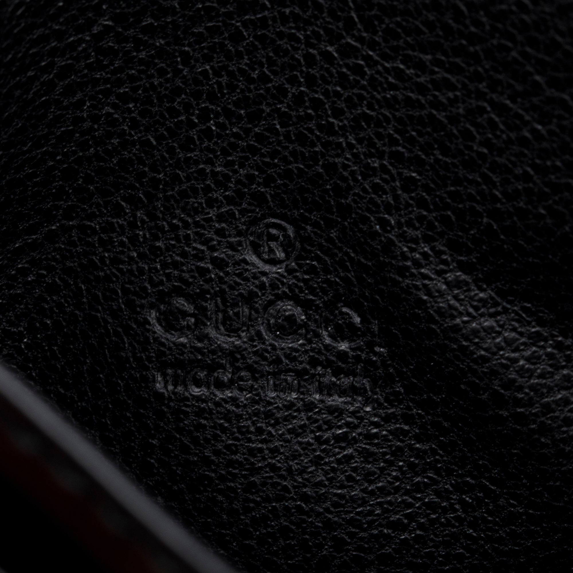 Gucci Black GG Imprime Card Holder