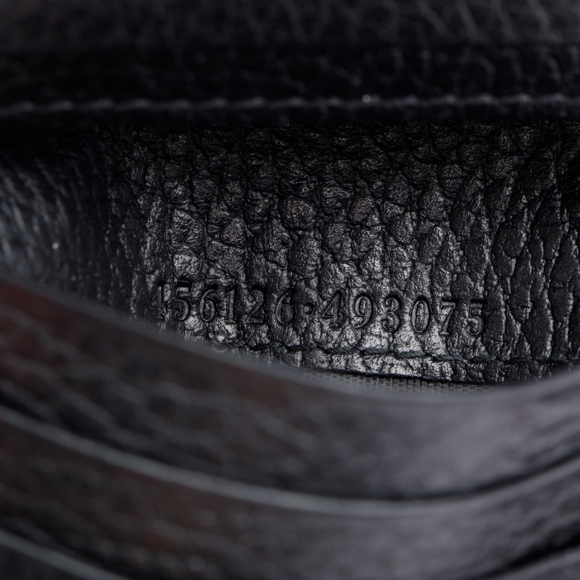 Gucci Black GG Marmont Leather Card Case Wallet w/ Box