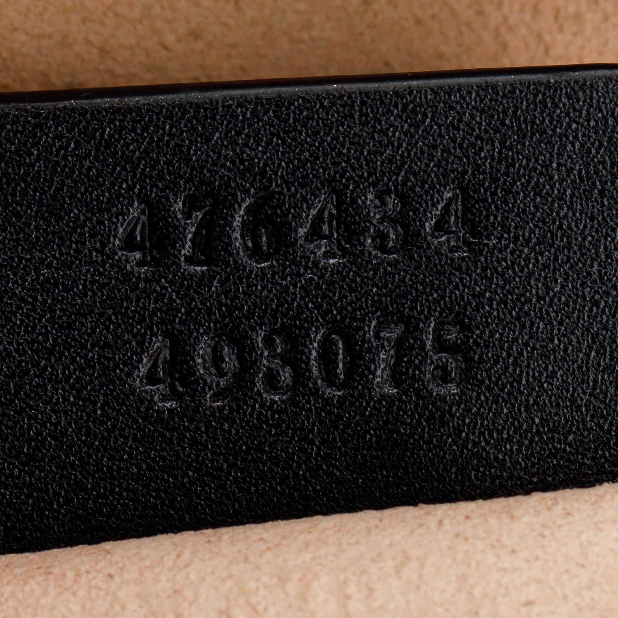 Gucci Black GG Marmont Matelasse Leather Belt Bag, Size 95 38