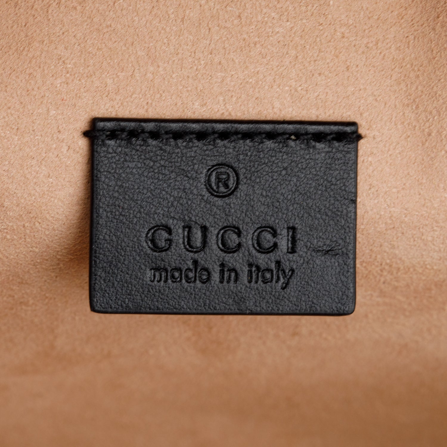 Gucci Black GG Marmont Matelasse Leather Double G Vanity Case Backpack