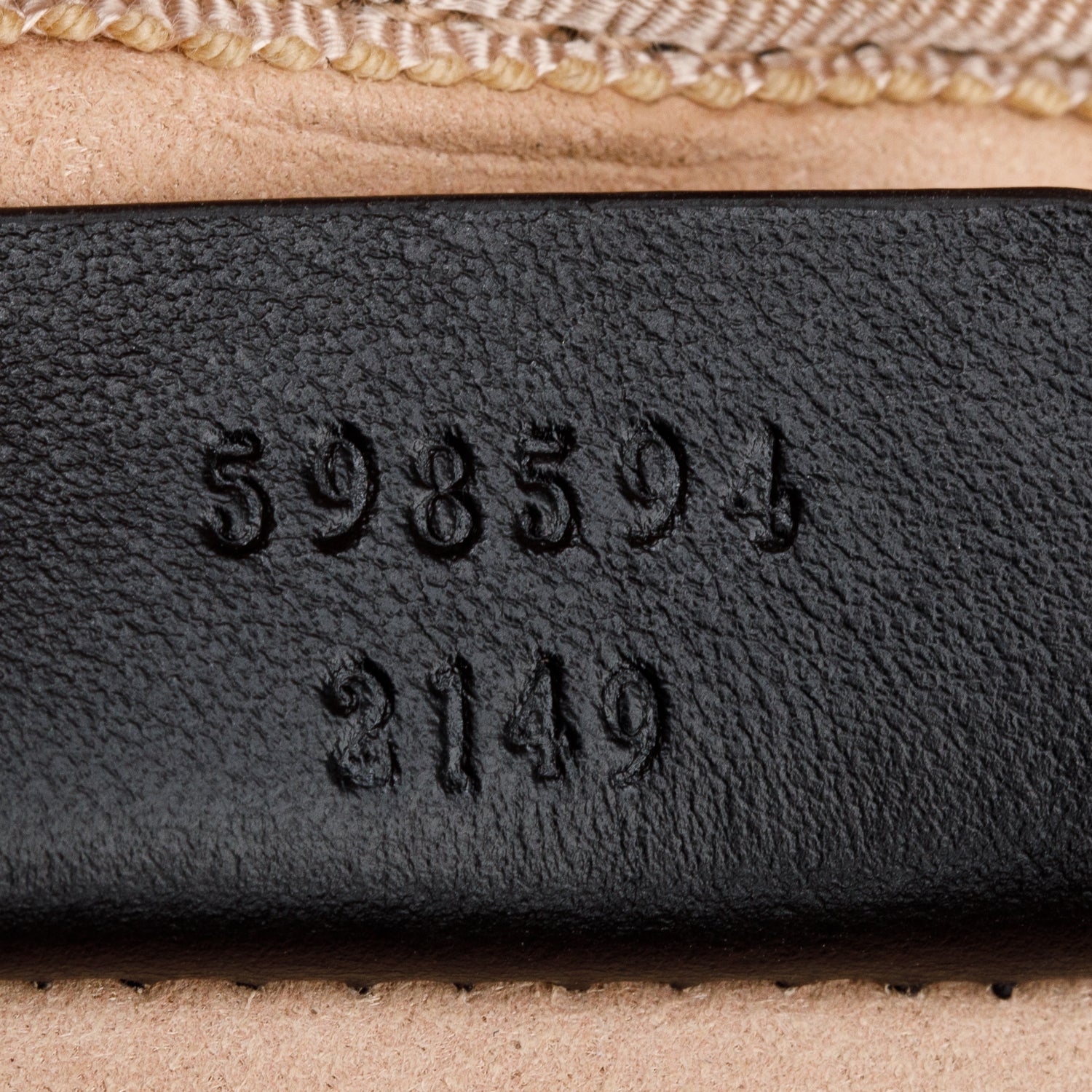 Gucci Black GG Marmont Matelasse Leather Double G Vanity Case Backpack