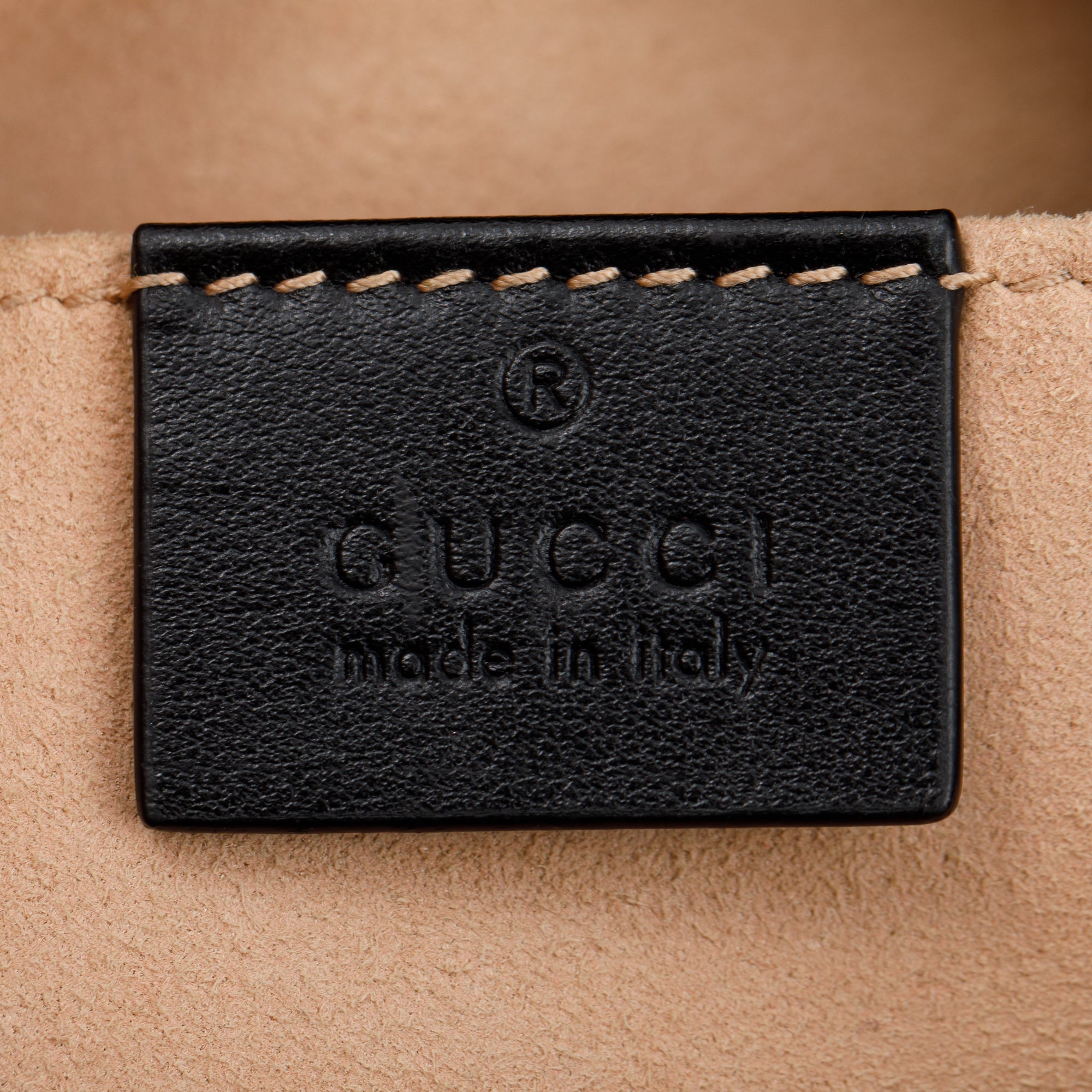 Gucci Black GG Marmont Matelasse Leather Small Shoulder Bag