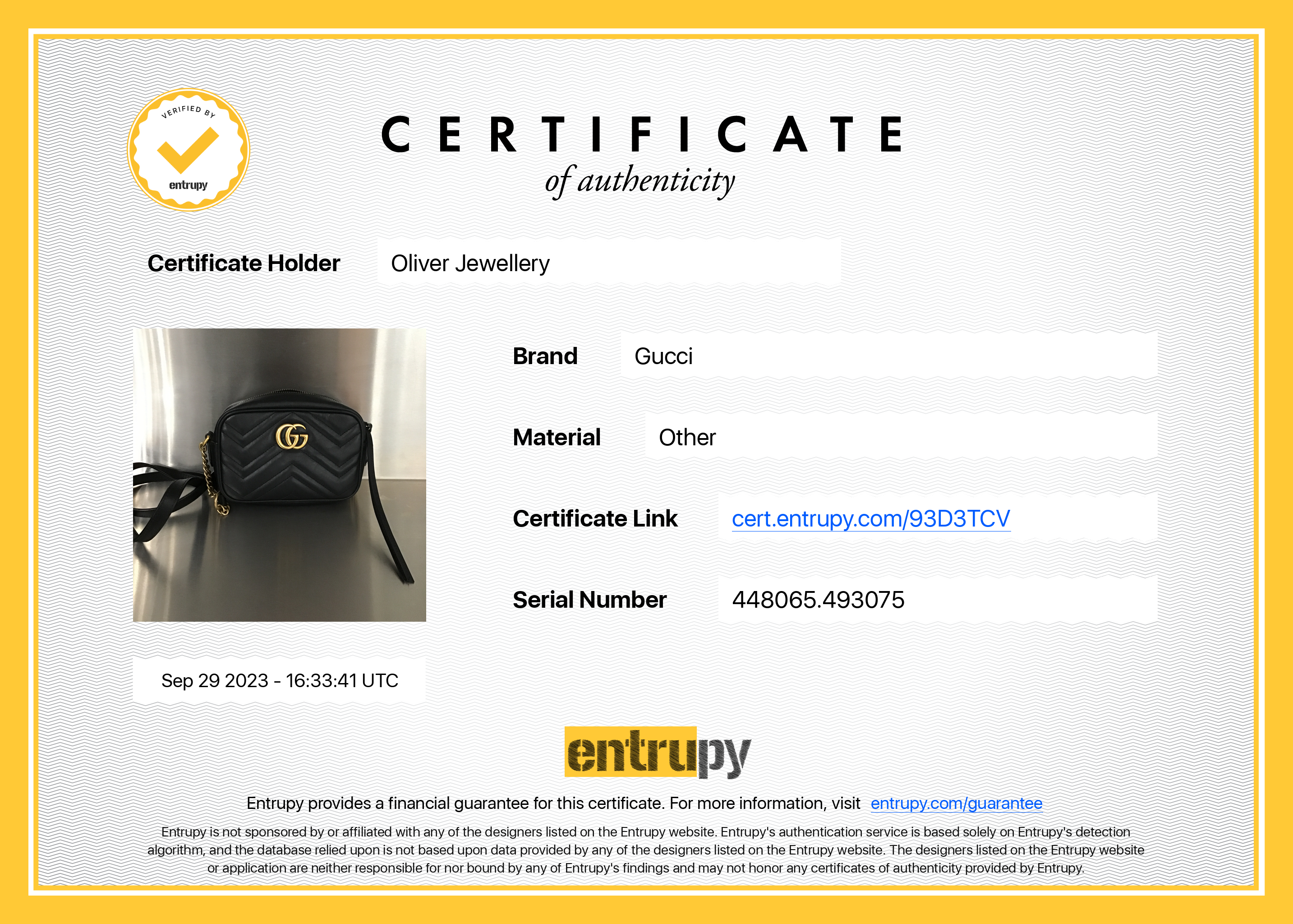 Gucci Black GG Marmont Matelasse Mini Shoulder Bag