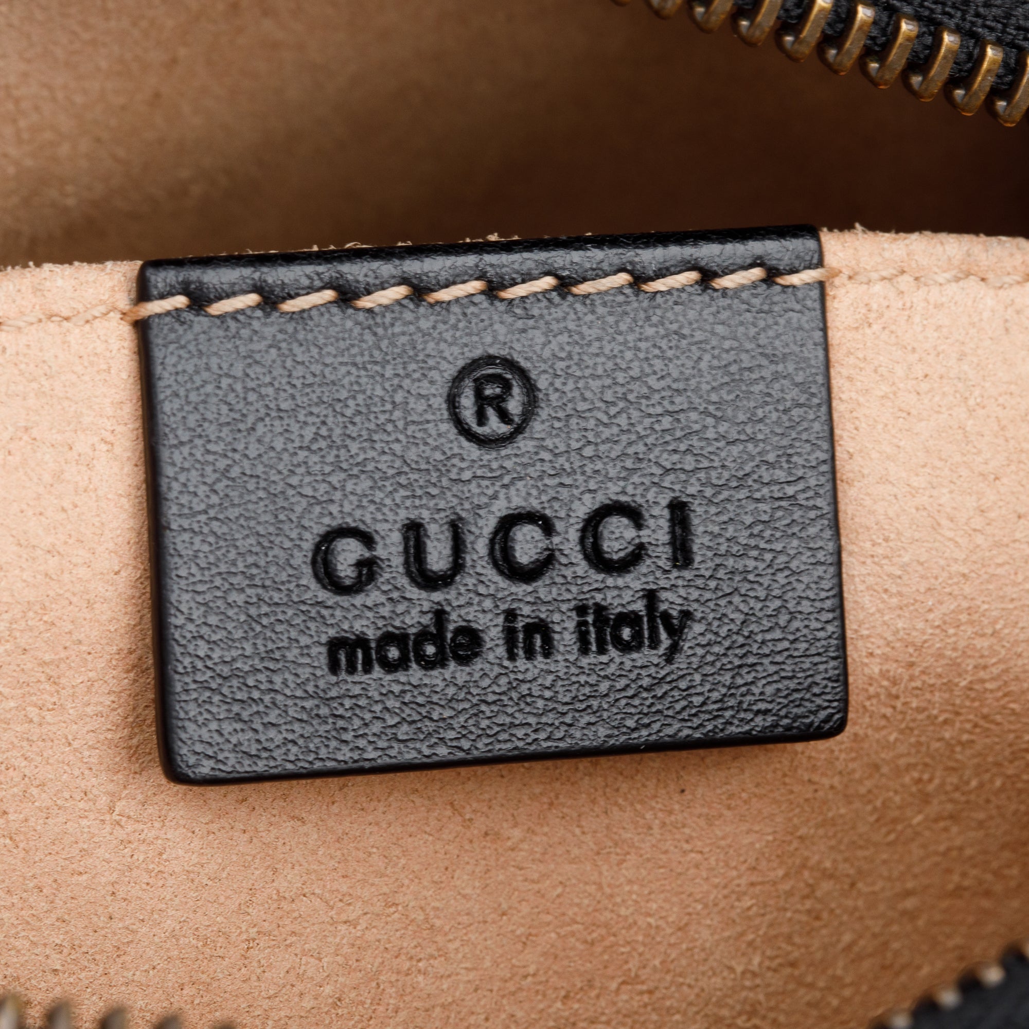 Gucci Black GG Marmont Matelasse Mini Shoulder Bag