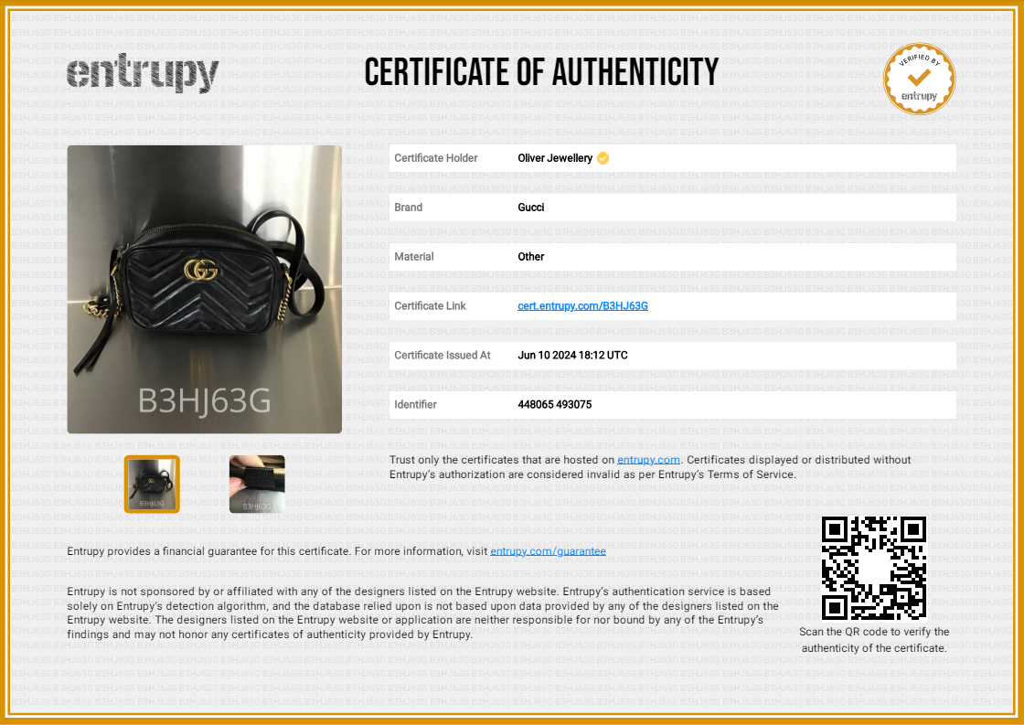 Gucci Black GG Marmont Matelasse Mini Shoulder Bag