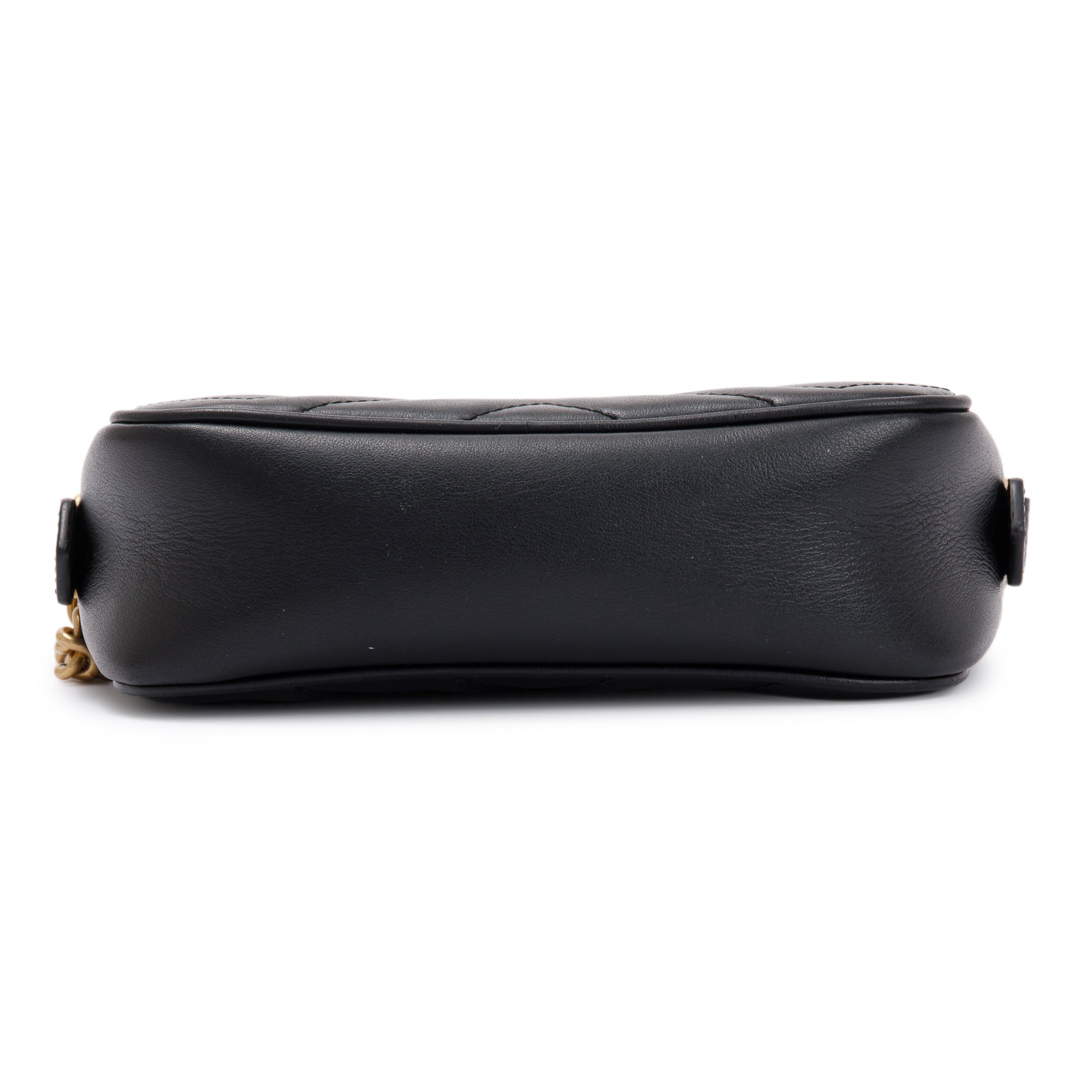 Gucci Black GG Marmont Matelasse Mini Shoulder Bag