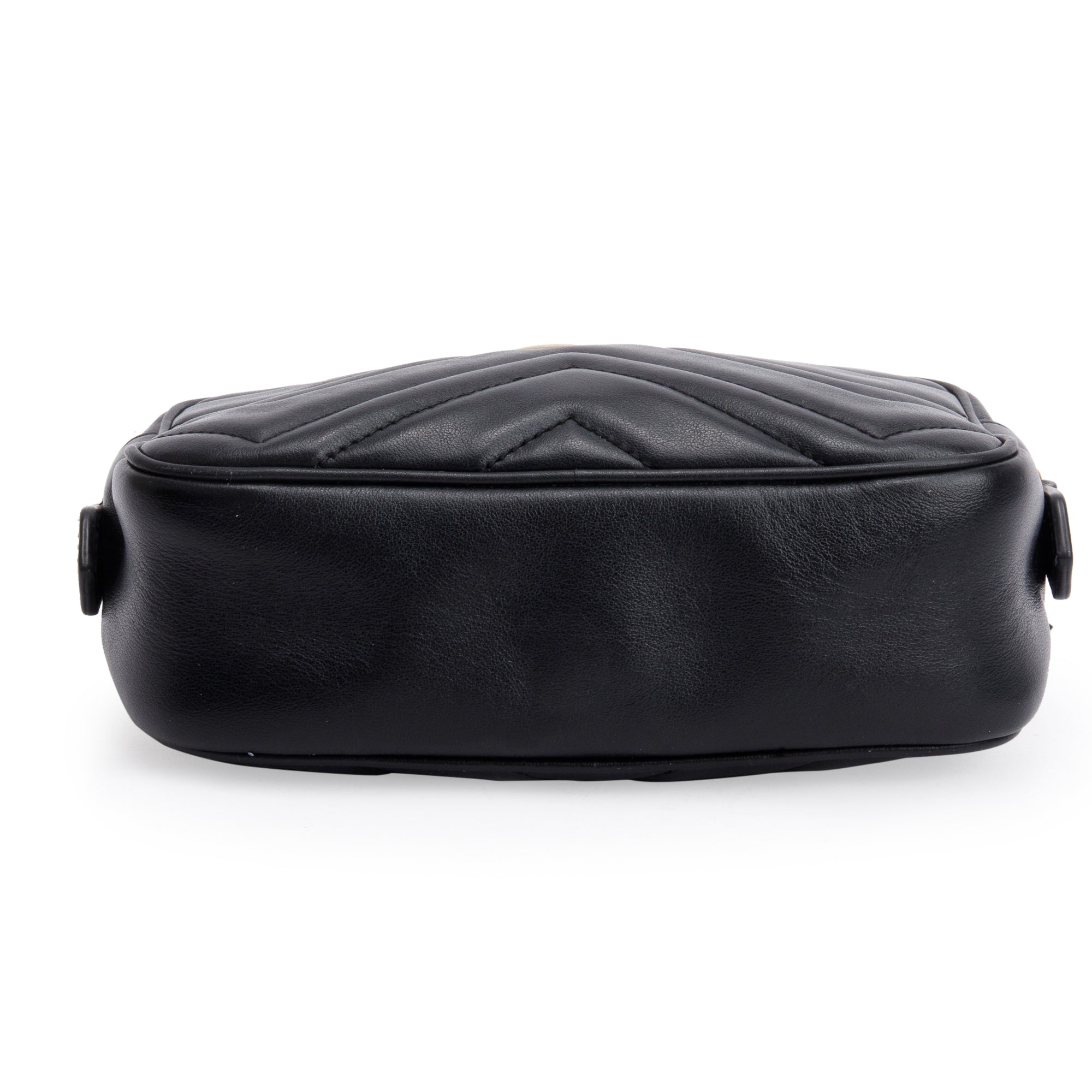 Gucci Black GG Marmont Matelasse Mini Shoulder Bag