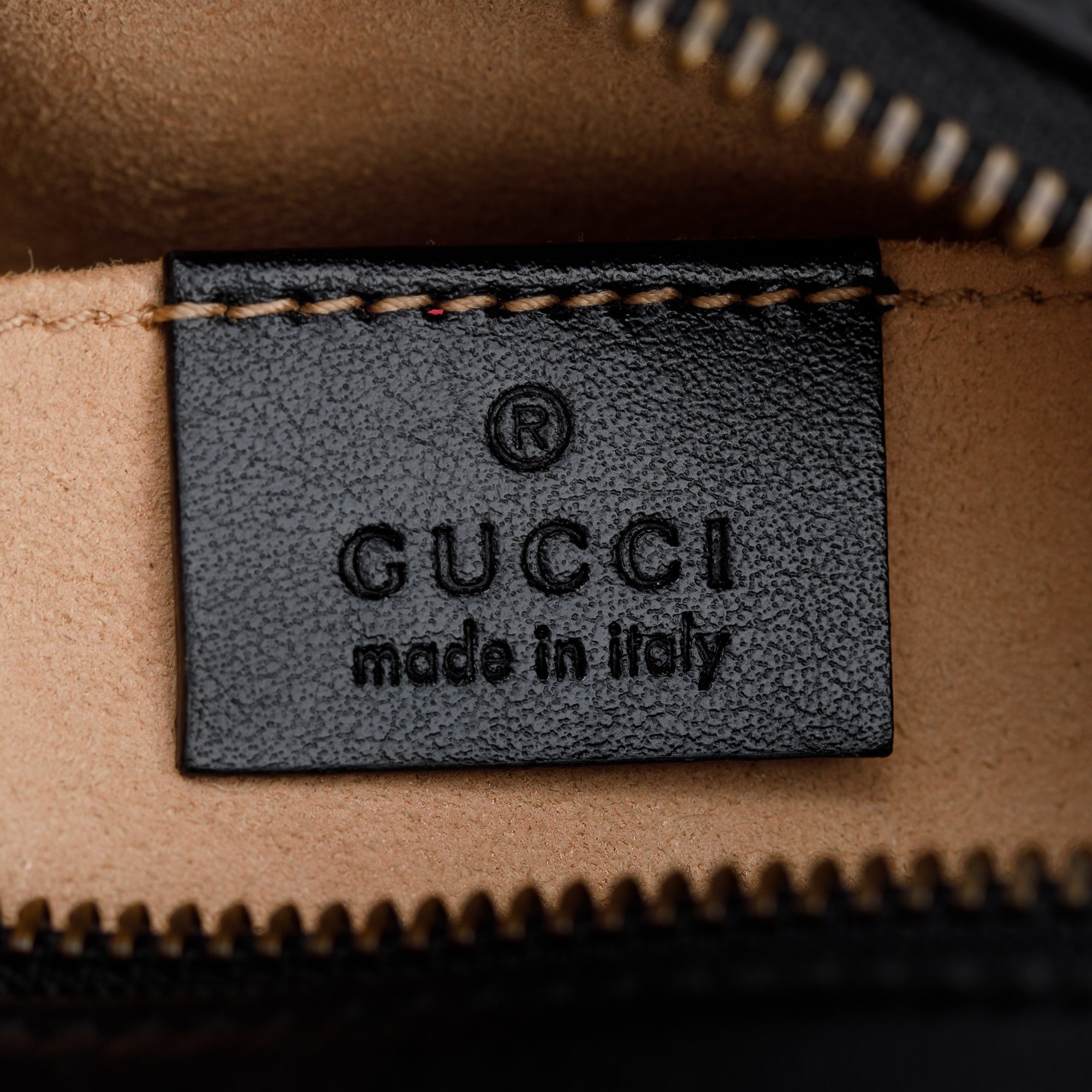 Gucci Black GG Marmont Matelasse Mini Shoulder Bag