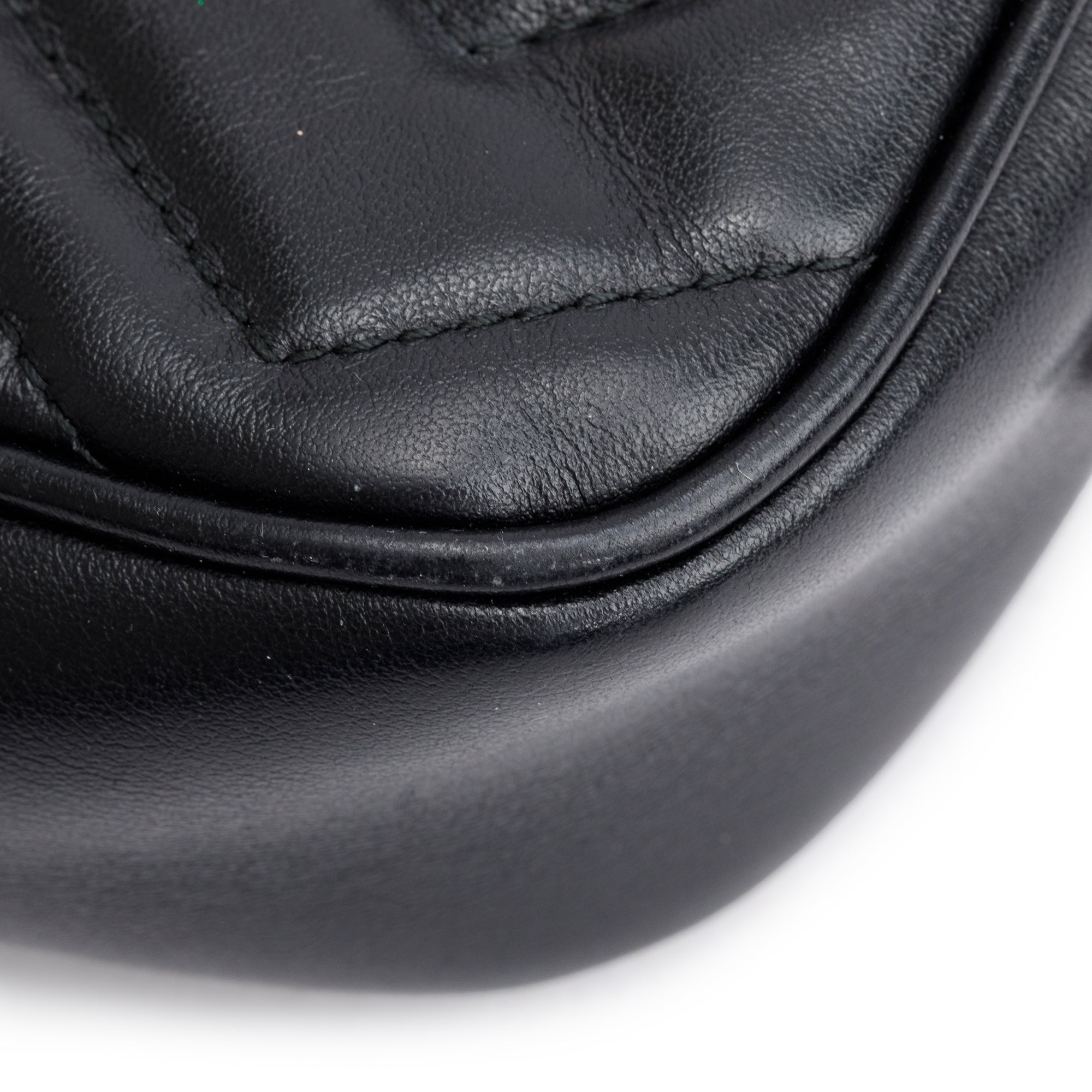 Gucci Black GG Marmont Matelasse Mini Shoulder Bag