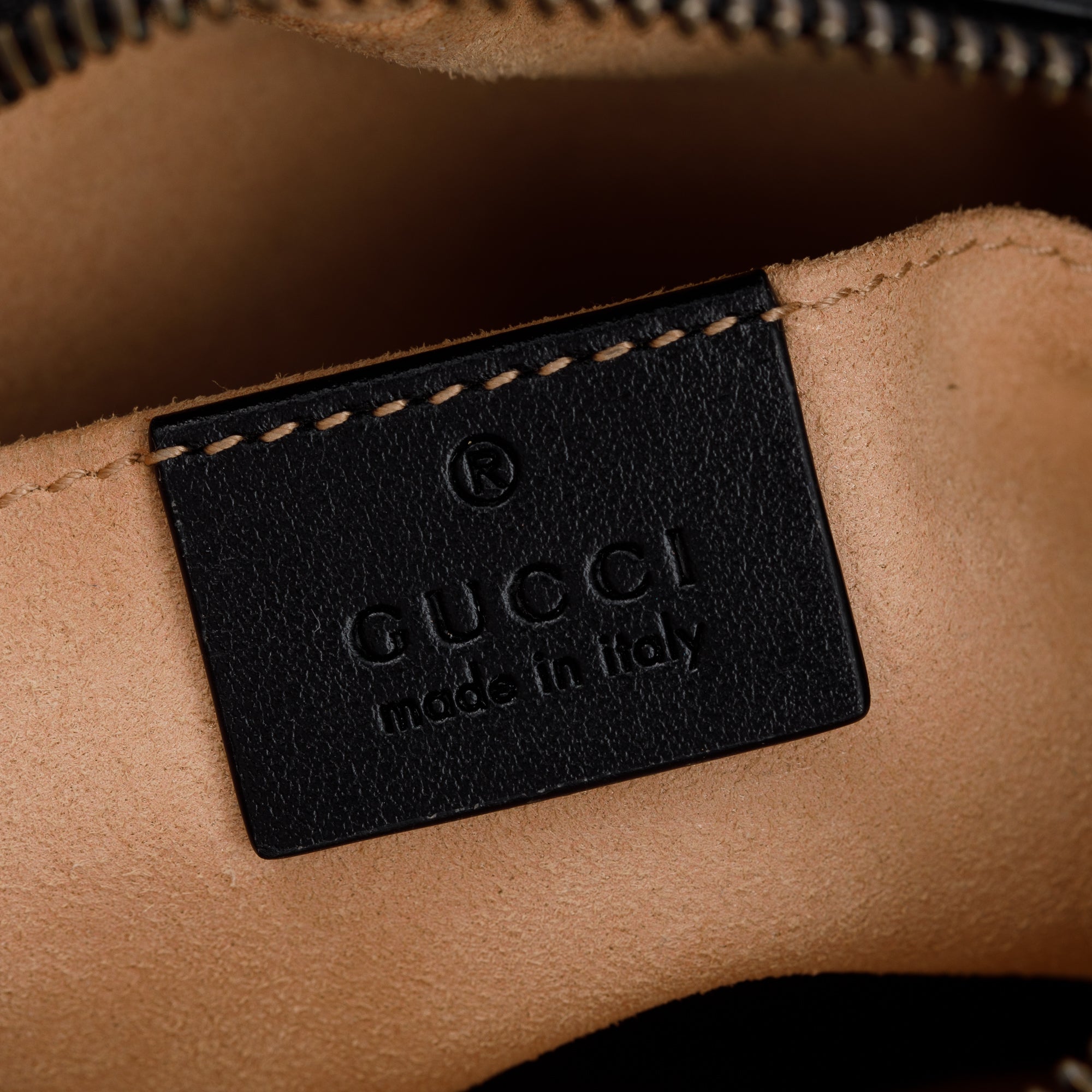 Gucci Black GG Marmont Matelasse Mini Shoulder Bag w/ Box