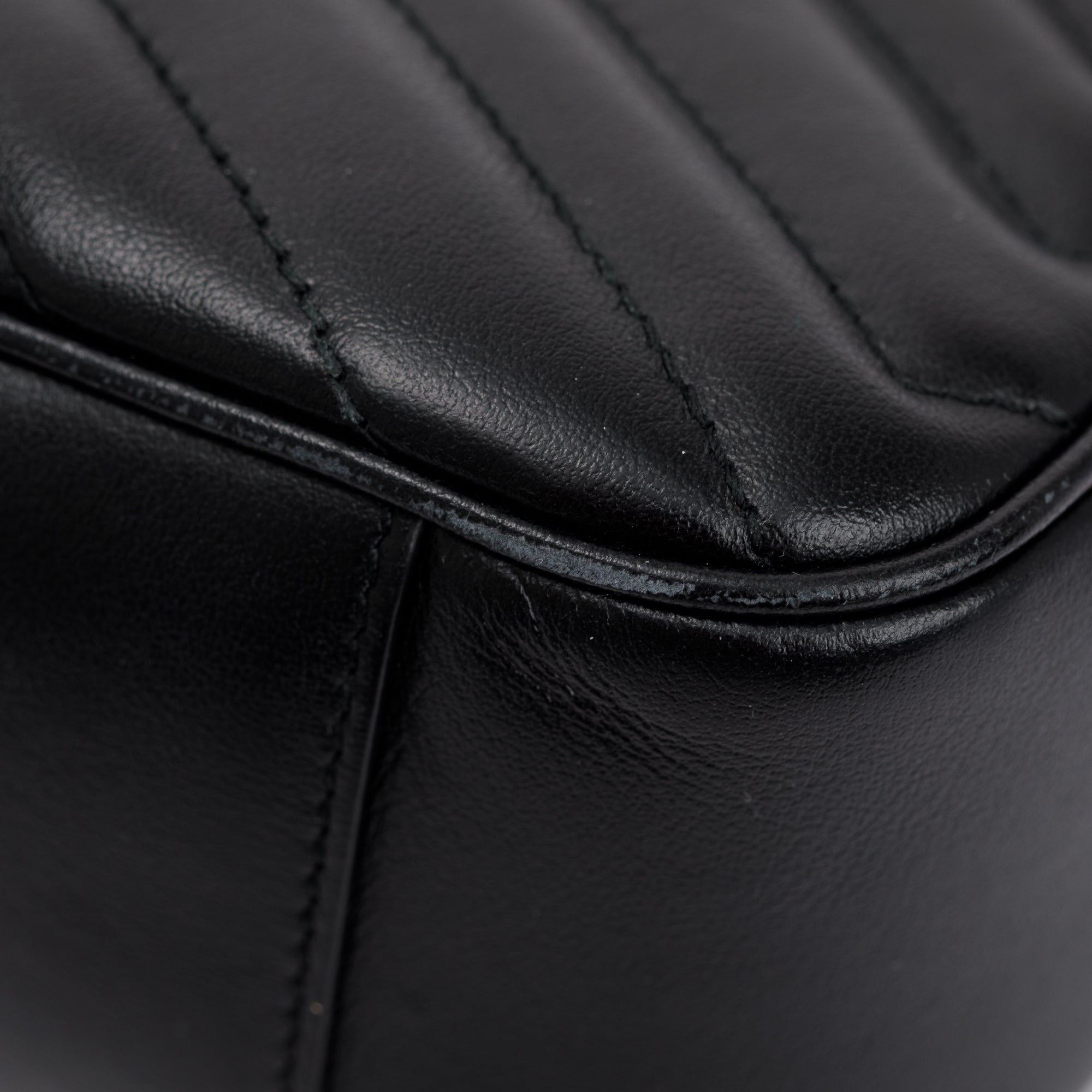 Gucci Black GG Marmont Matelasse Small Shoulder Bag w/ Box