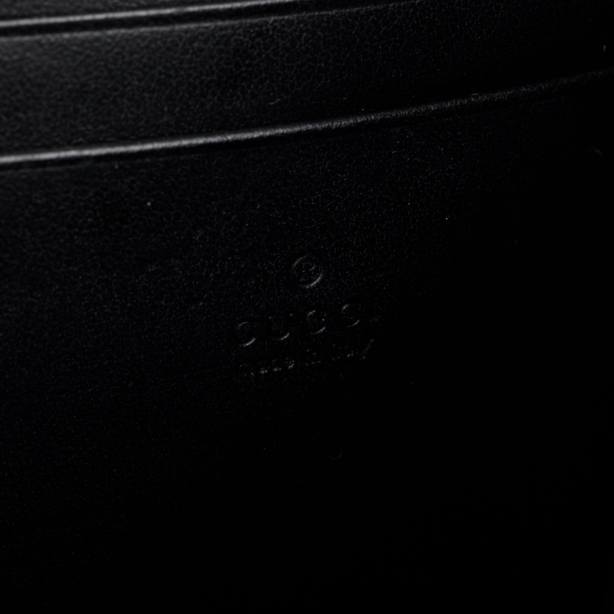 Gucci Black GG Marmont Mini Wallet on Chain