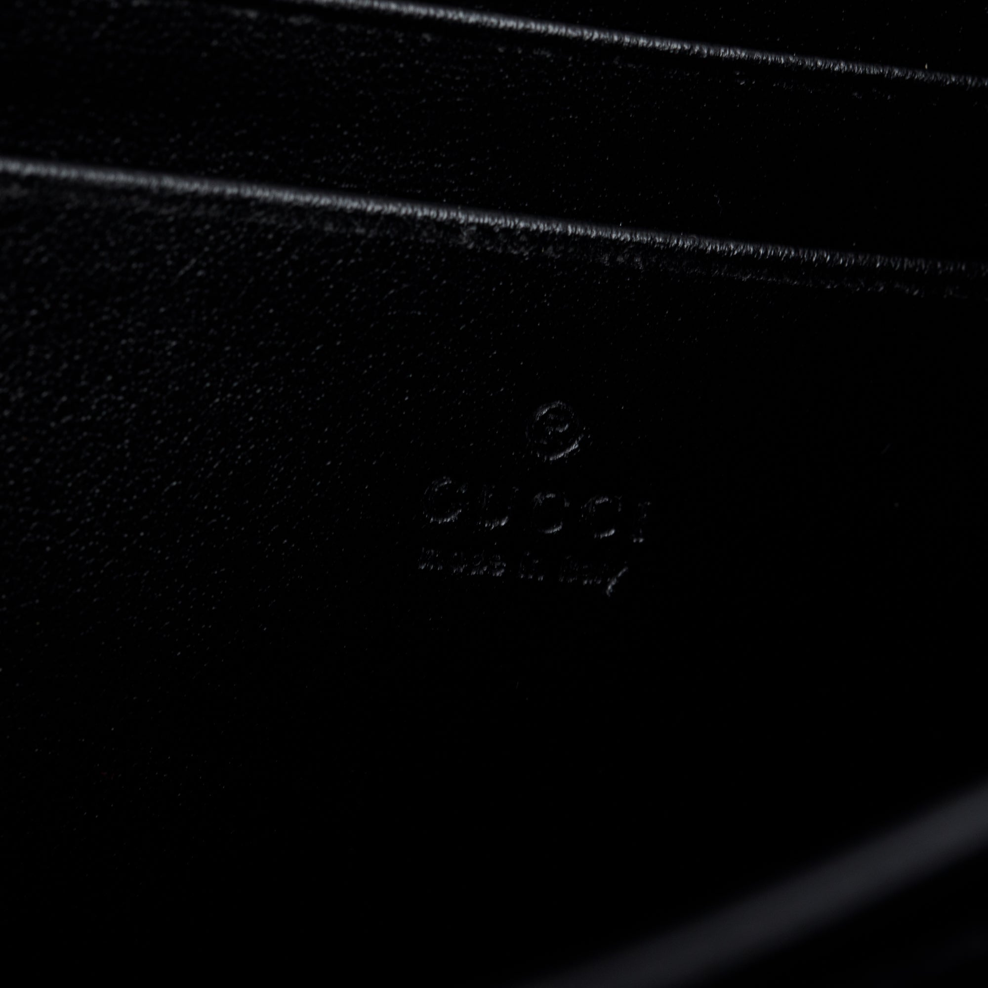 Gucci Black GG Marmont Mini Wallet on Chain w/ Box