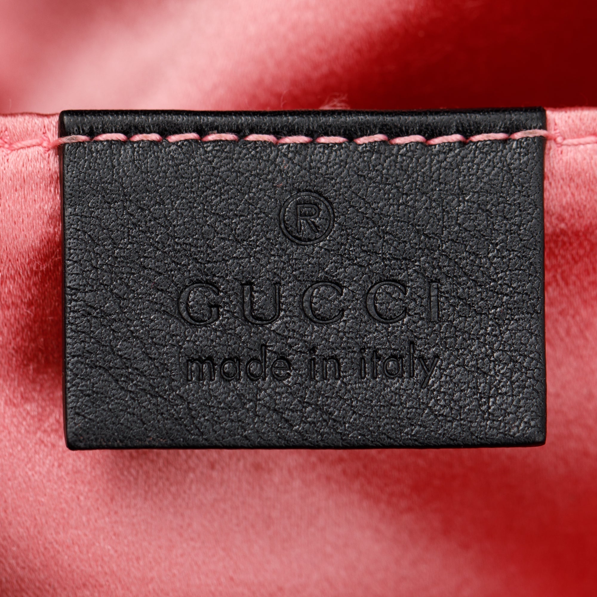 Gucci Black GG Marmont Velvet Mini Bag