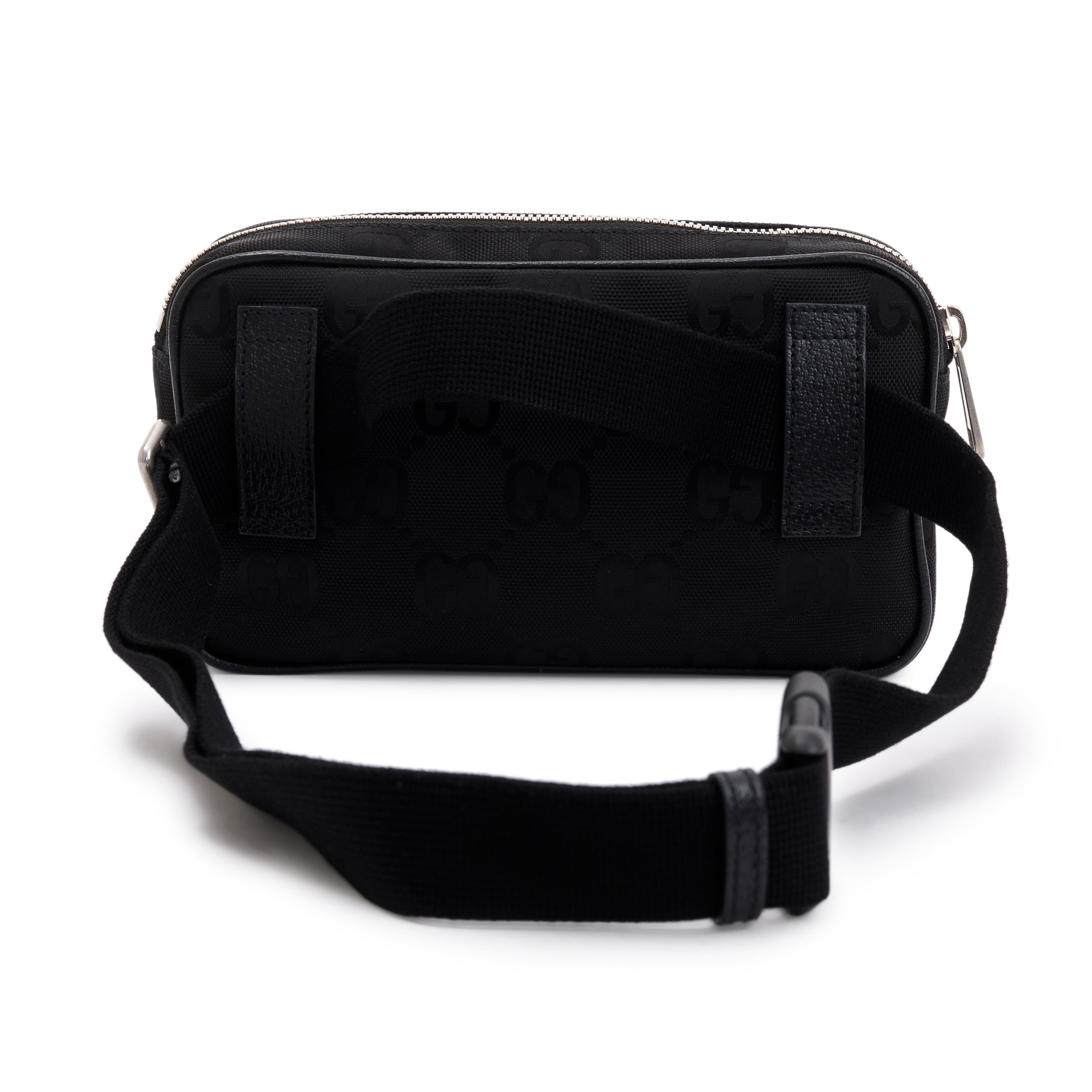 Gucci Black GG Nylon Off The Grid Belt Bag