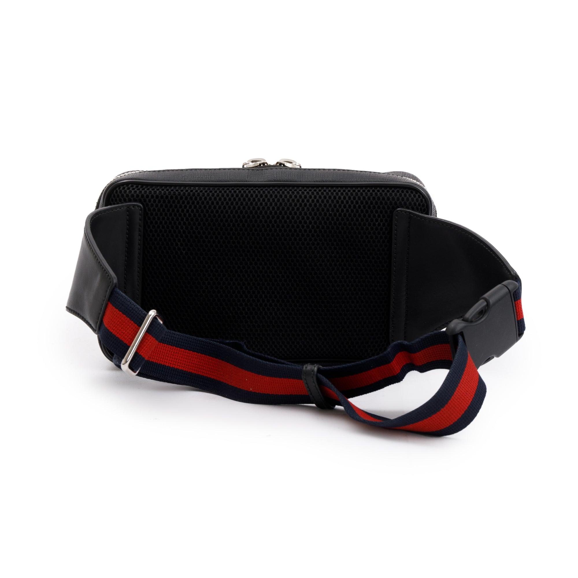 Gucci Black GG Supreme Belt Bag