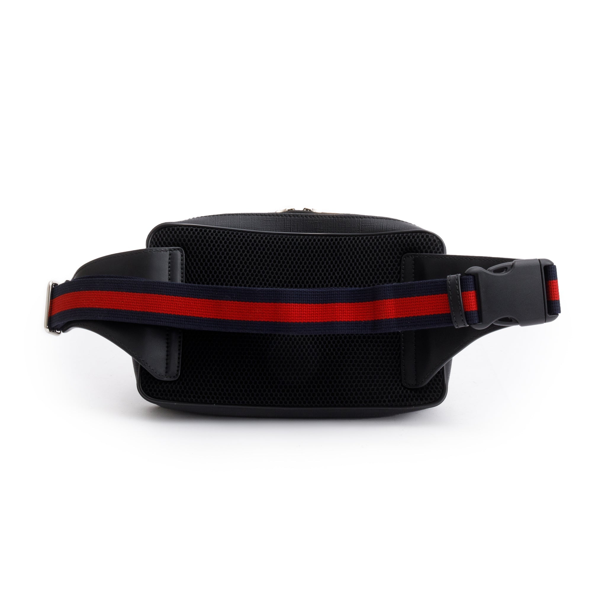 Gucci Black GG Supreme Belt Bag