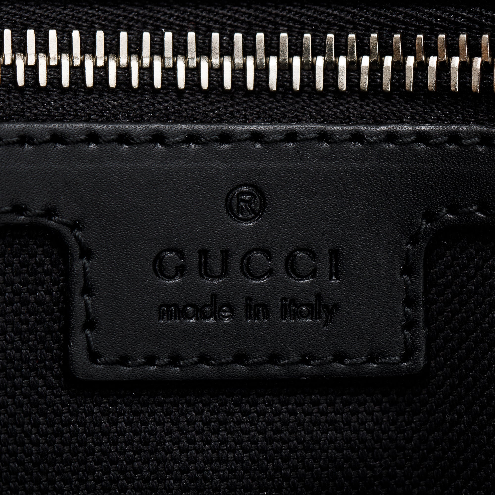 Gucci Black GG Supreme Canvas Cary-On Duffle Bag w/ Box