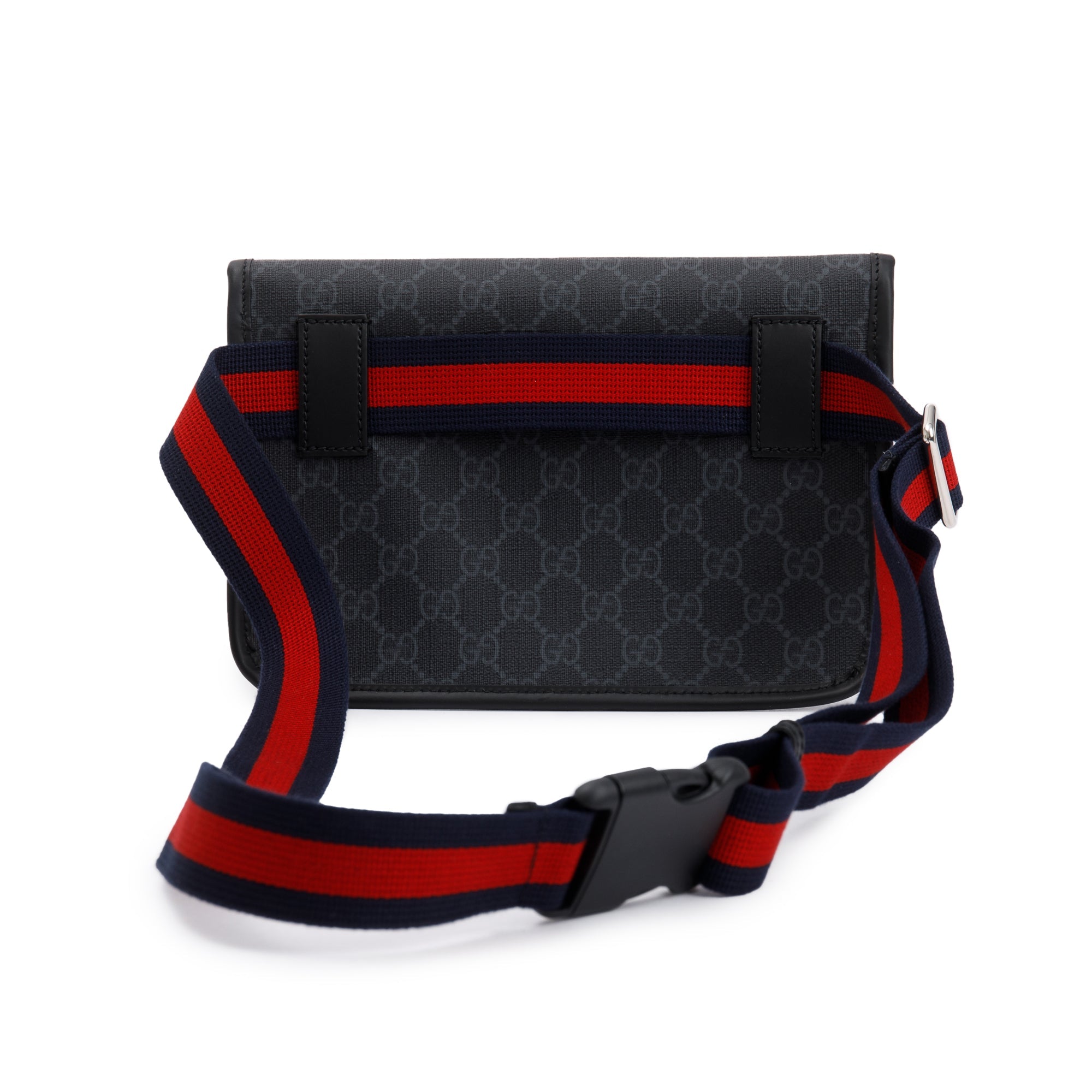 Gucci Black GG Supreme GG Belt Bag w/ Box
