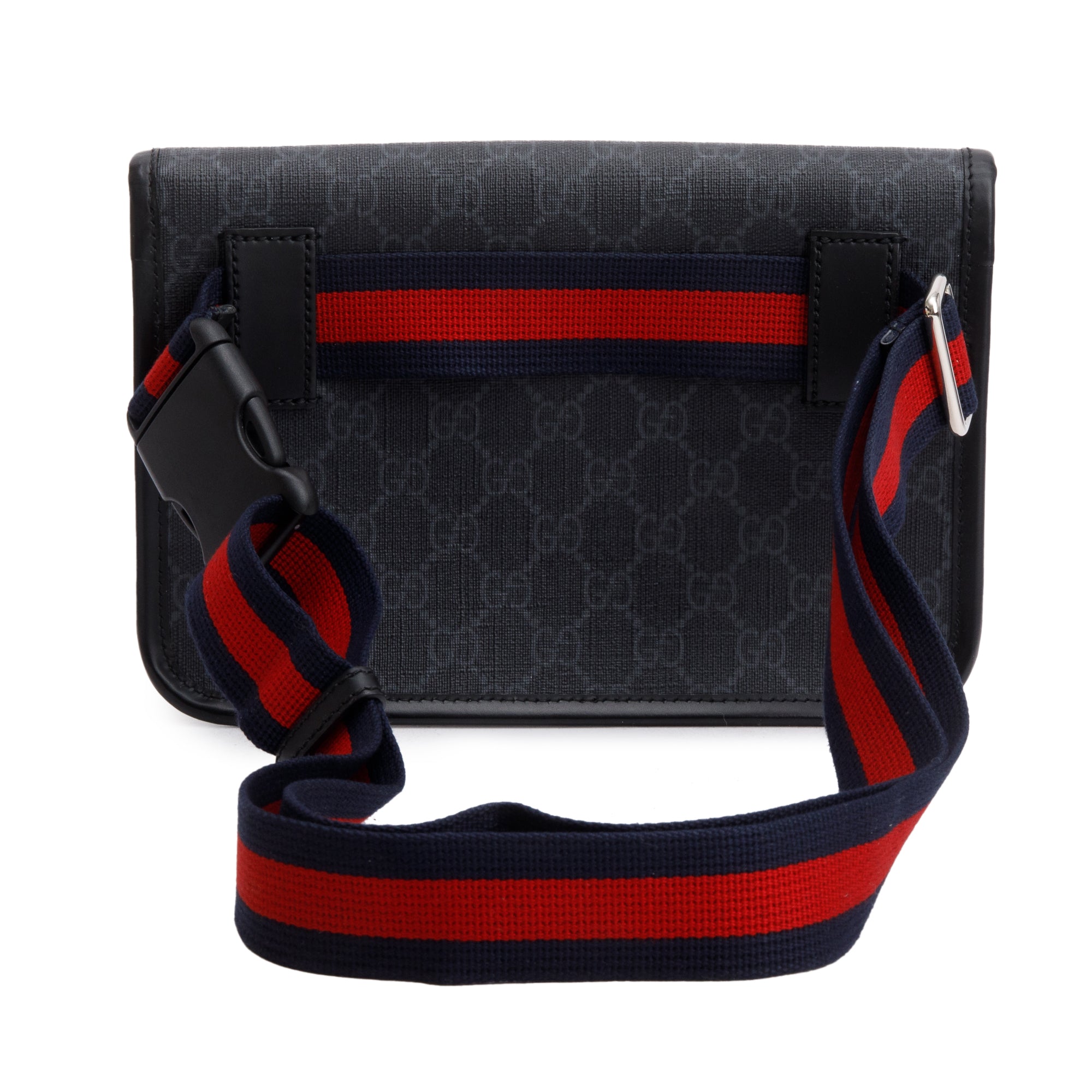 Gucci Black GG Supreme GG Belt Bag w/ Box