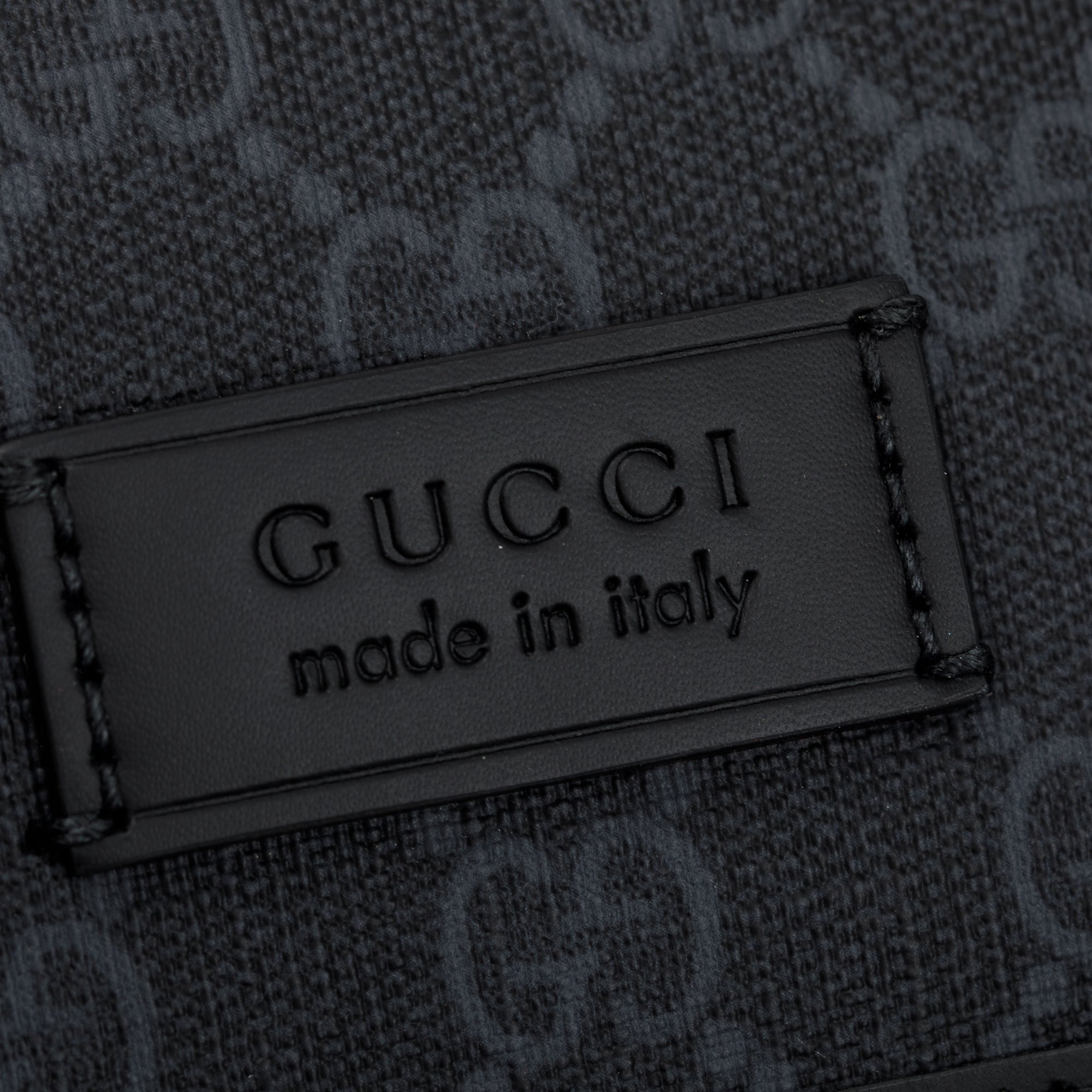 Gucci Black GG Supreme GG Belt Bag w/ Box