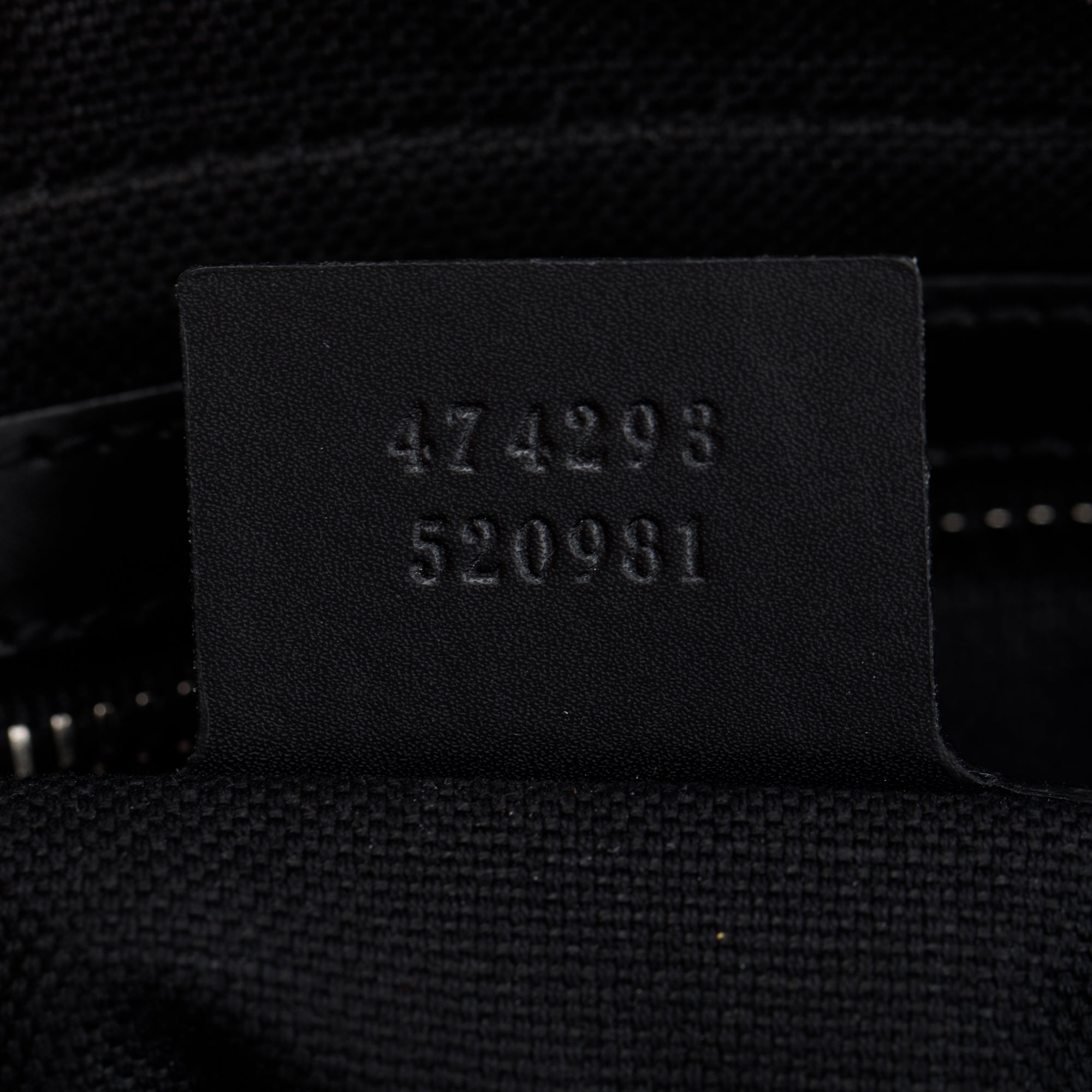 Gucci Black GG Supreme Tigers Belt Bag