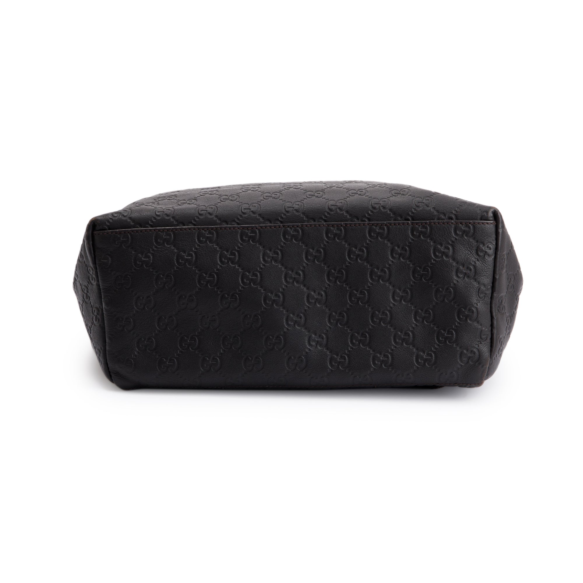 Gucci Black Guccissima Leather Backpack