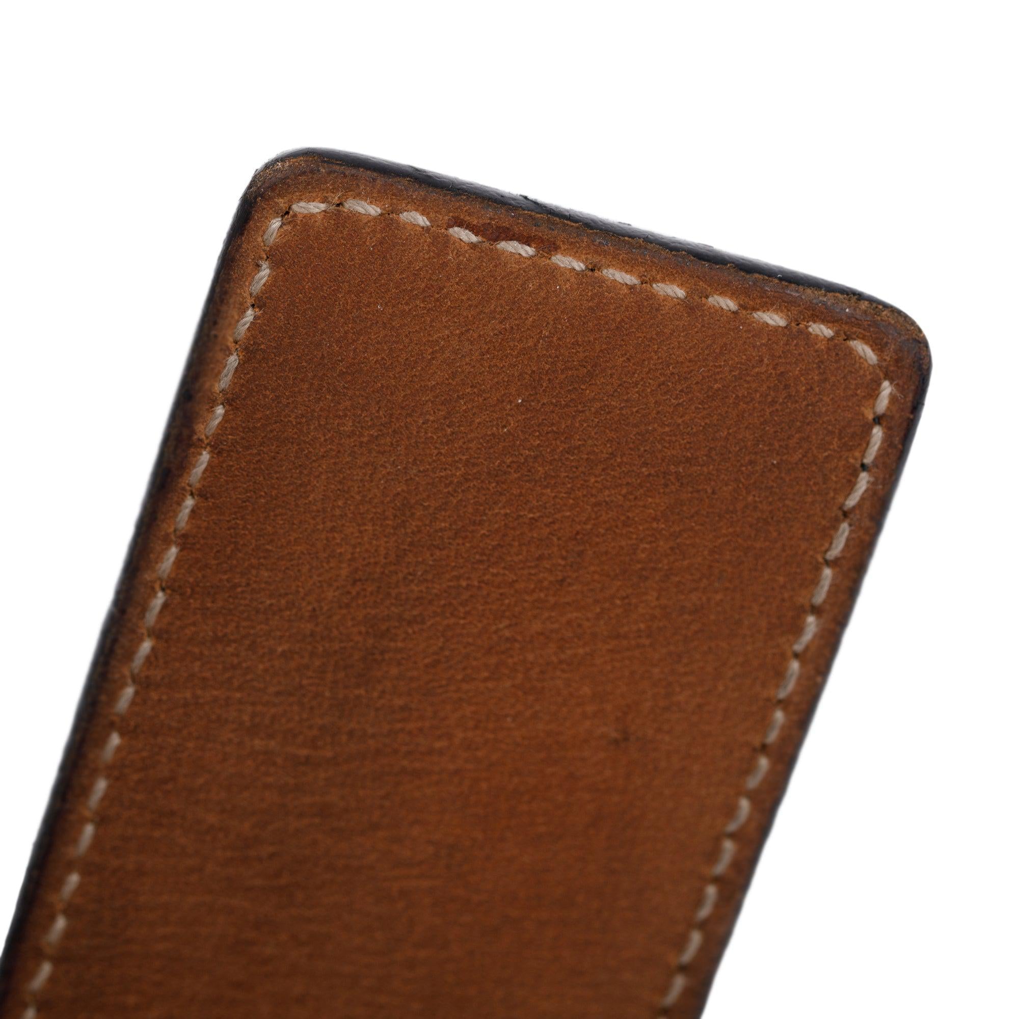 Gucci Black Imprime Belt with Interlocking G Buckle, Size 95 38