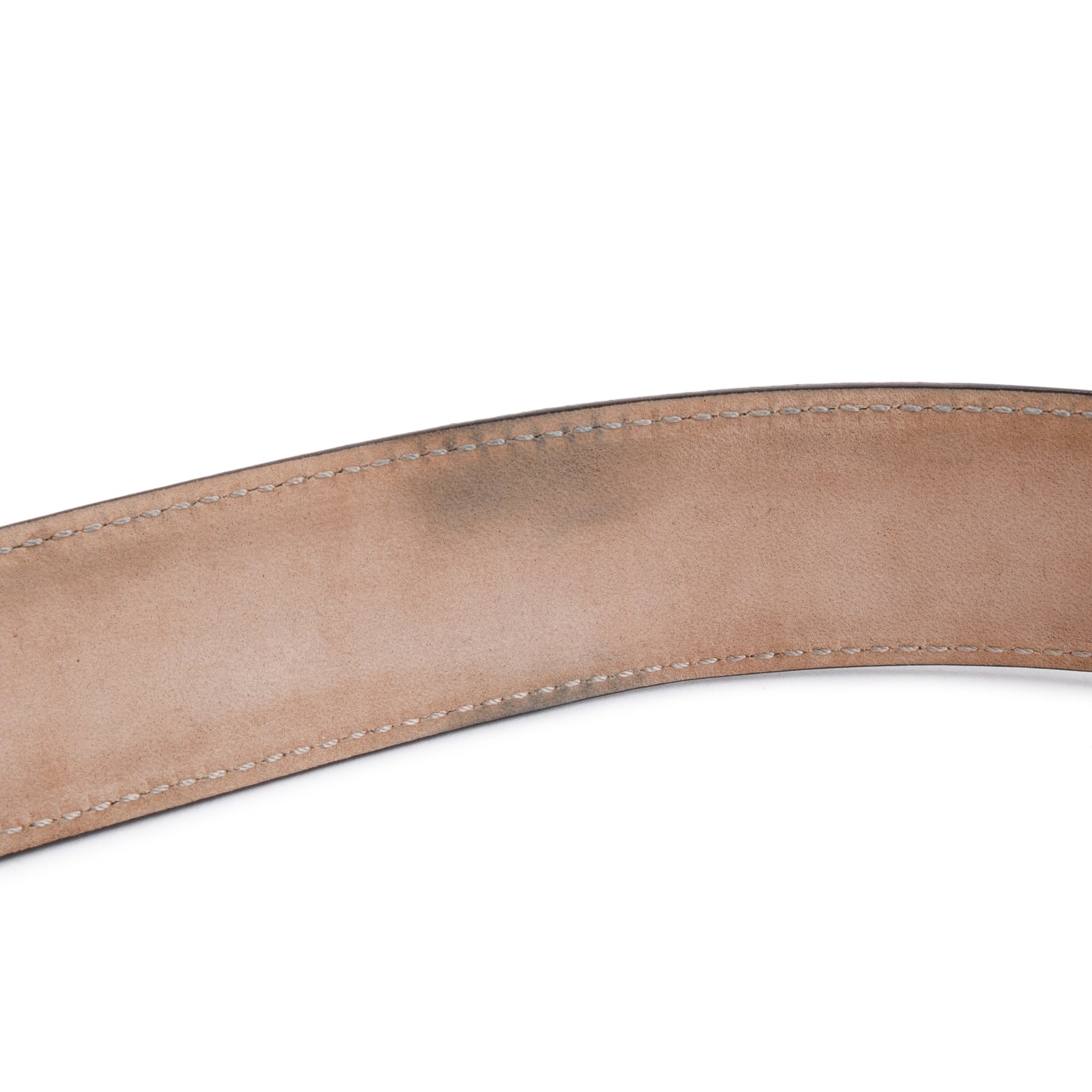 Gucci Black Leather Belt with Interlocking G Buckle, 90 36