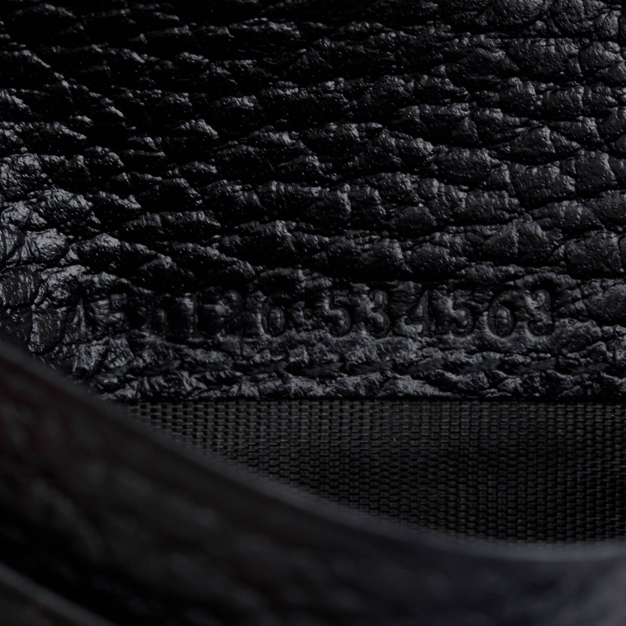 Gucci Black Leather Card Case Wallet