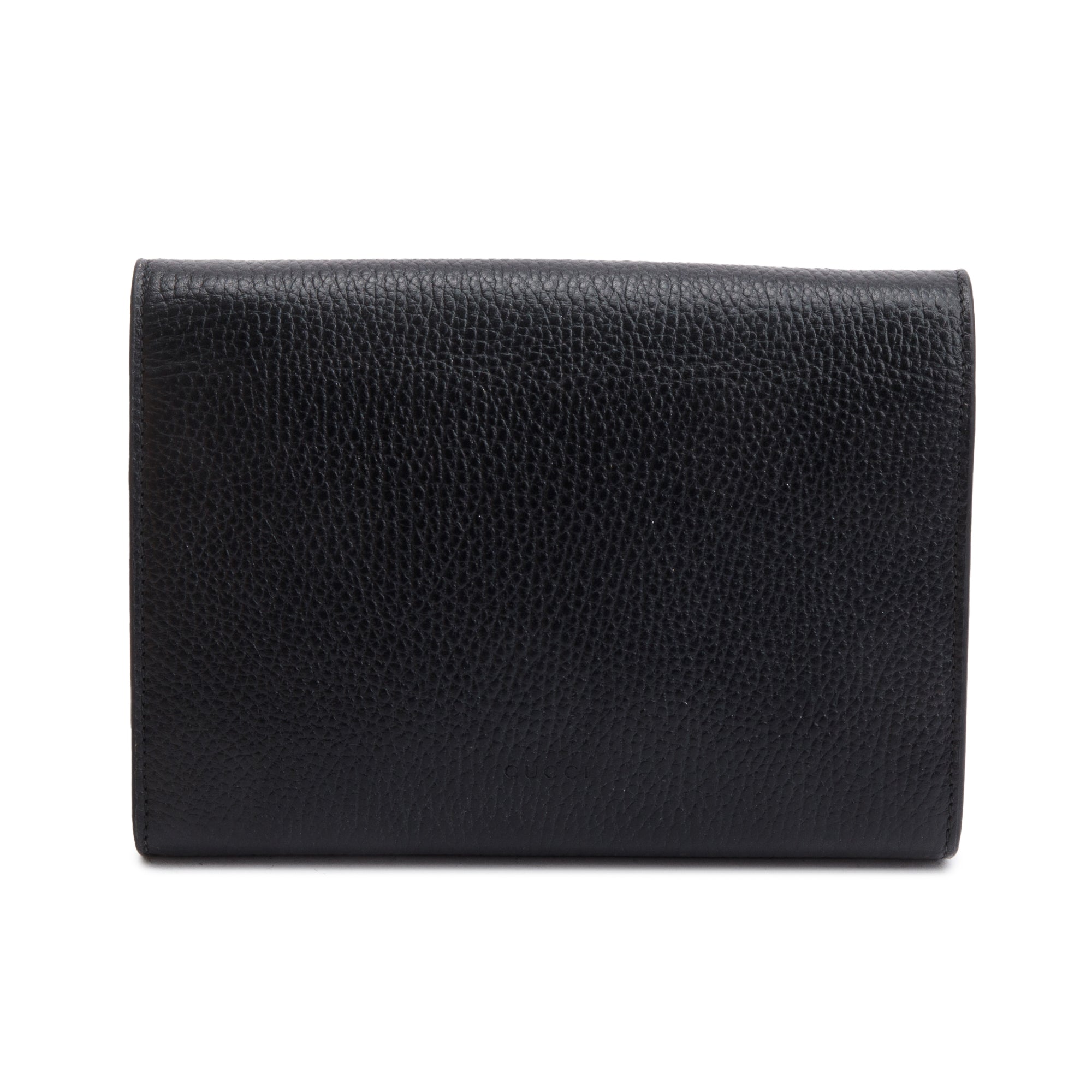 Gucci Black Leather Dionysus Mini Chain Wallet w/ Receipt