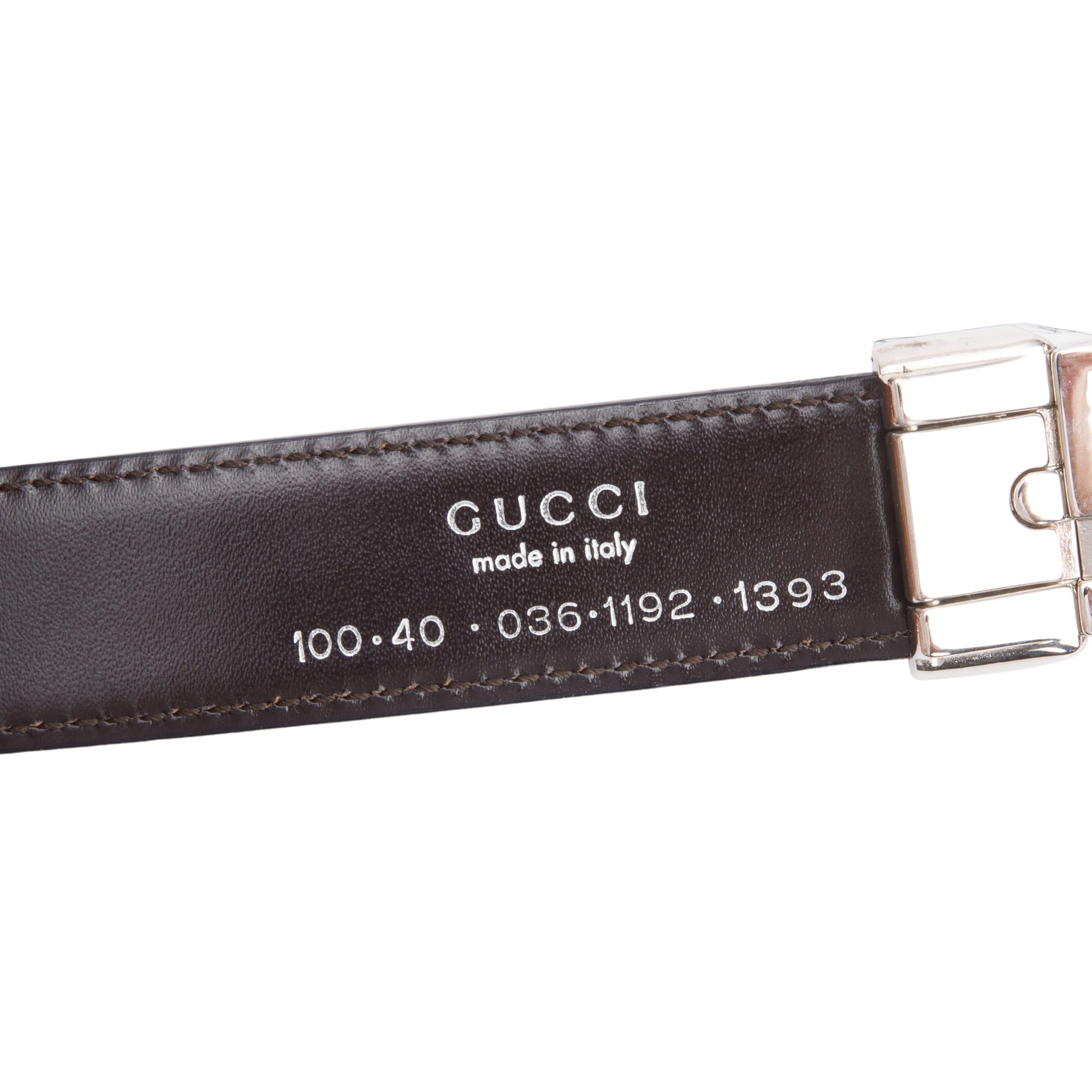 Gucci Black Leather GG Marmont Wide Belt With Pearls 100 40