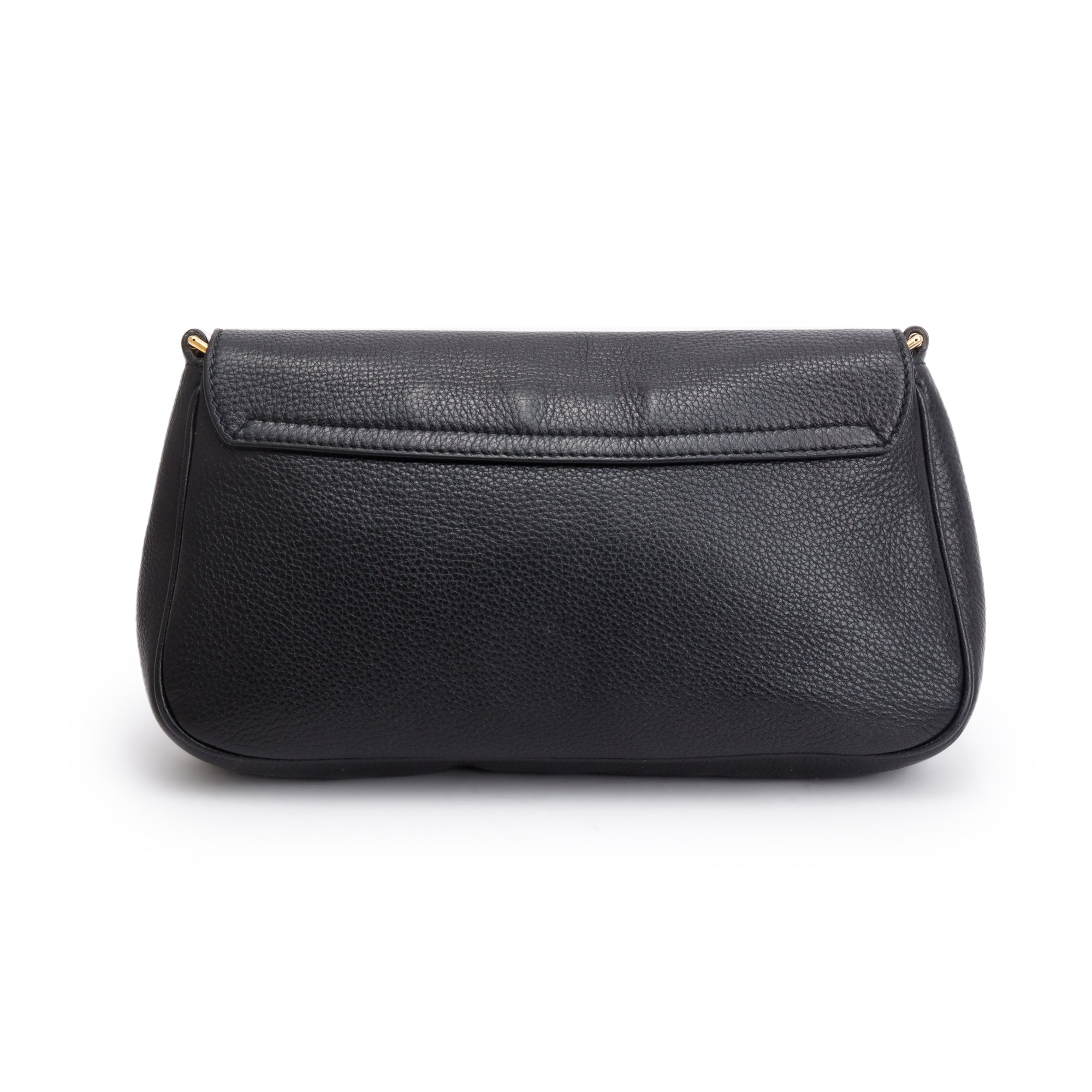 Gucci Black Leather Medium Soho Chain Crossbody Bag