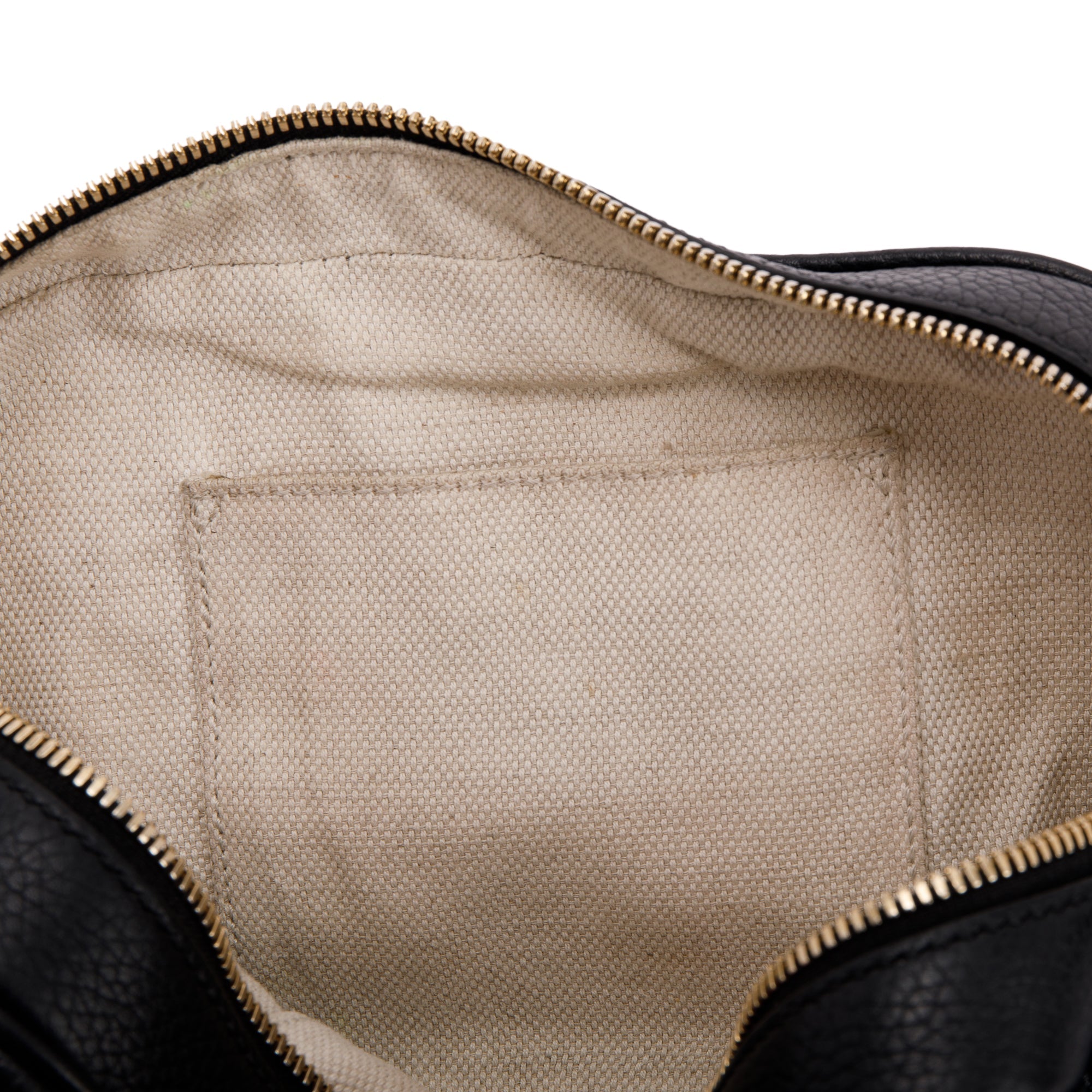 Gucci Black Leather Small Soho Disco Bag w/ Box