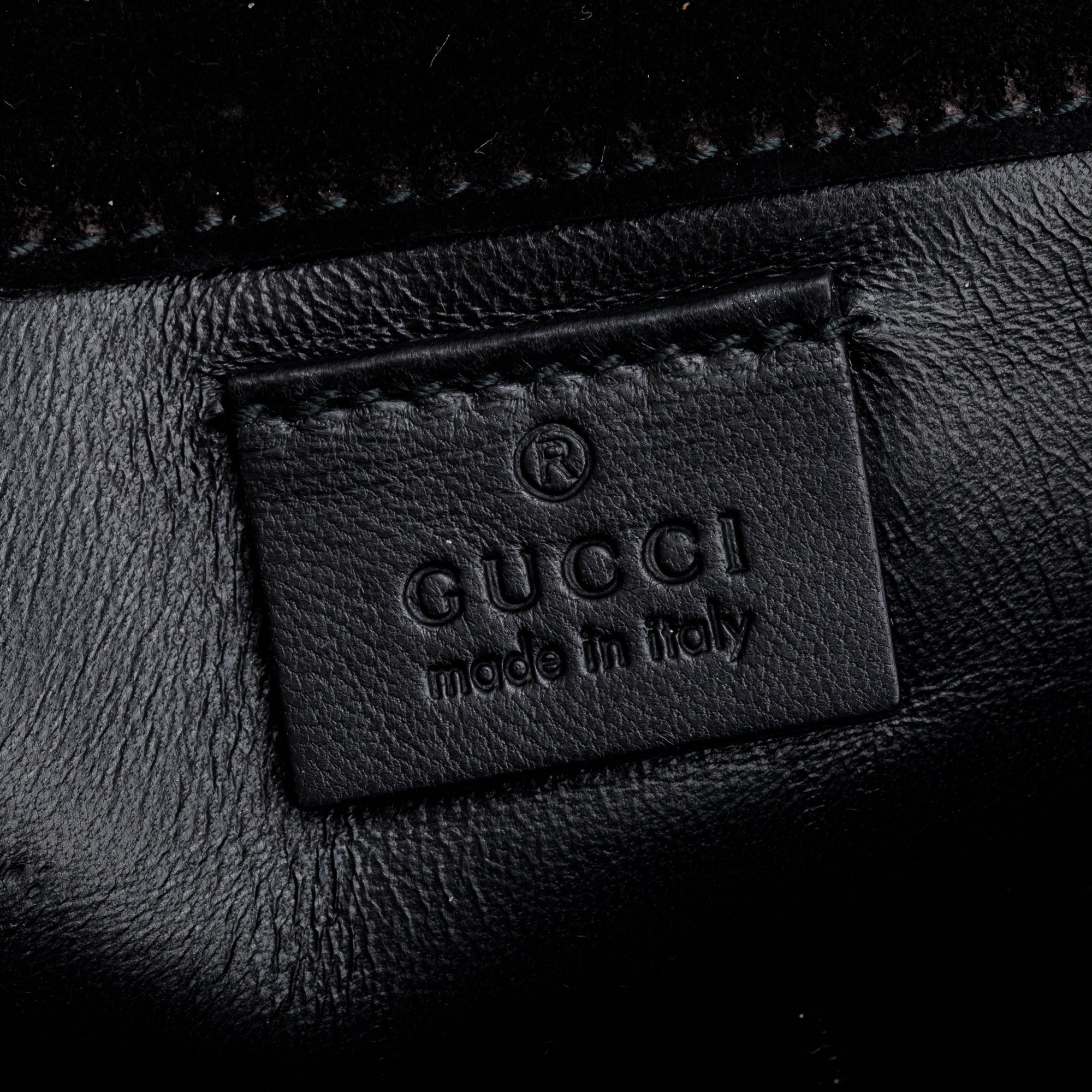 Gucci Black Microguccissima Patent Leather Broadway Clutch