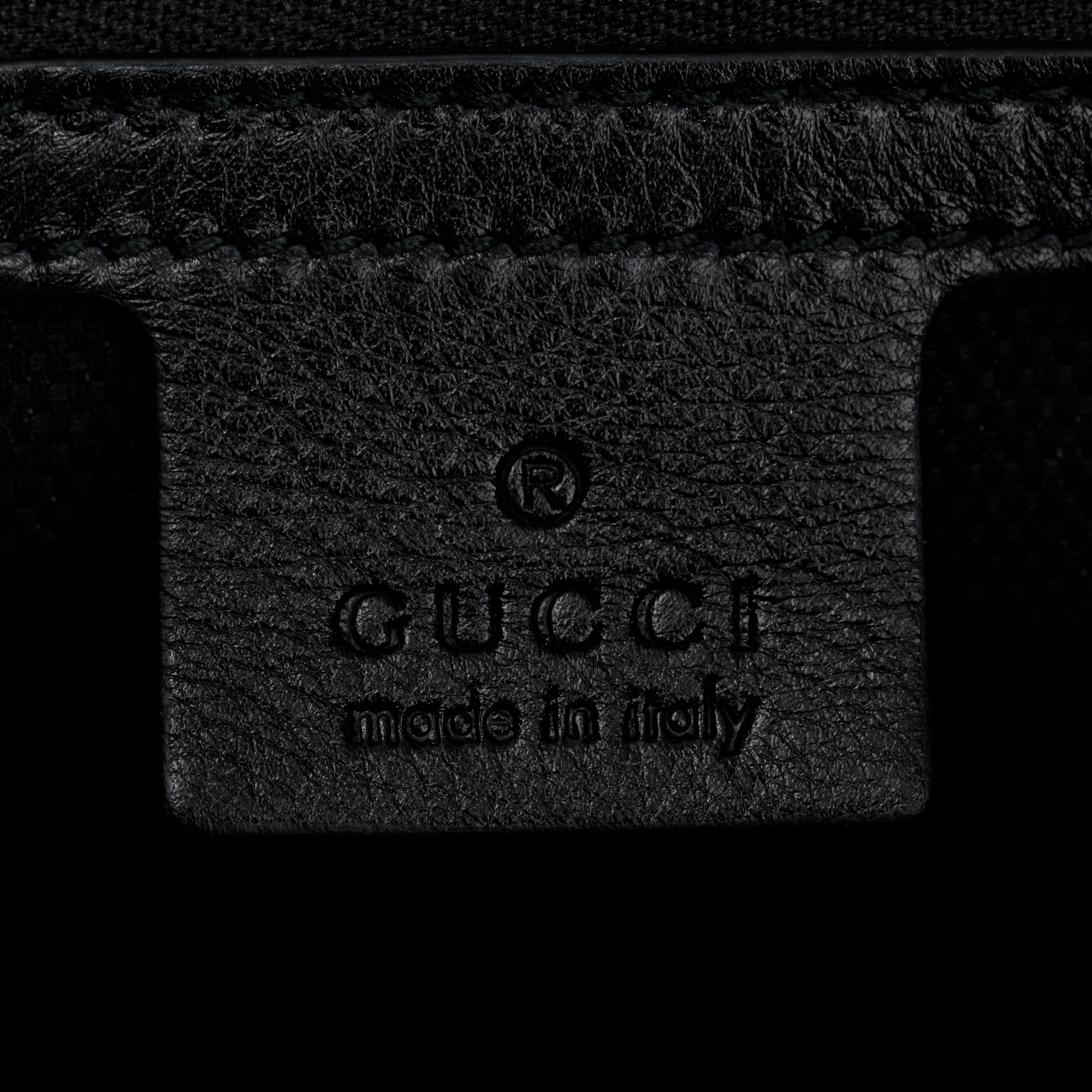 Gucci Black Patent Leather Medium Soho Chain Crossbody Bag