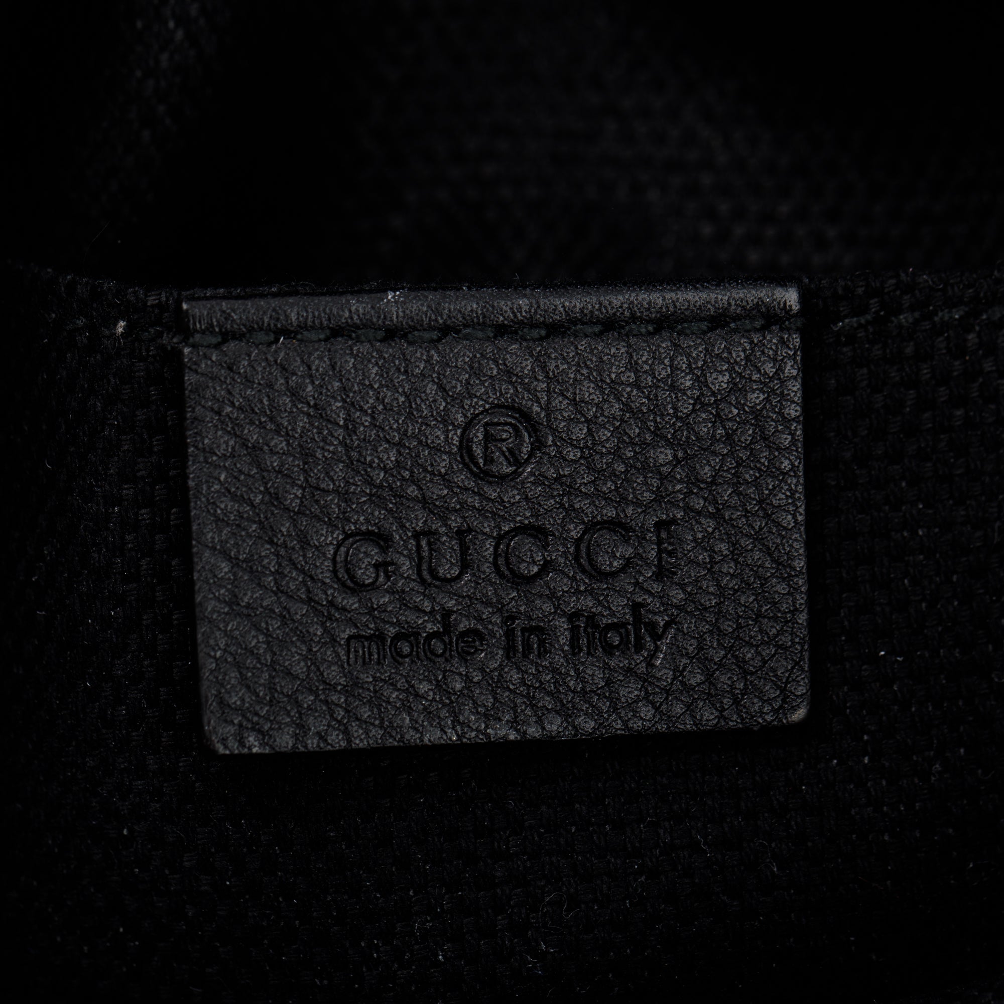 Gucci Black Patent Leather Mini Soho Chain Crossbody Bag