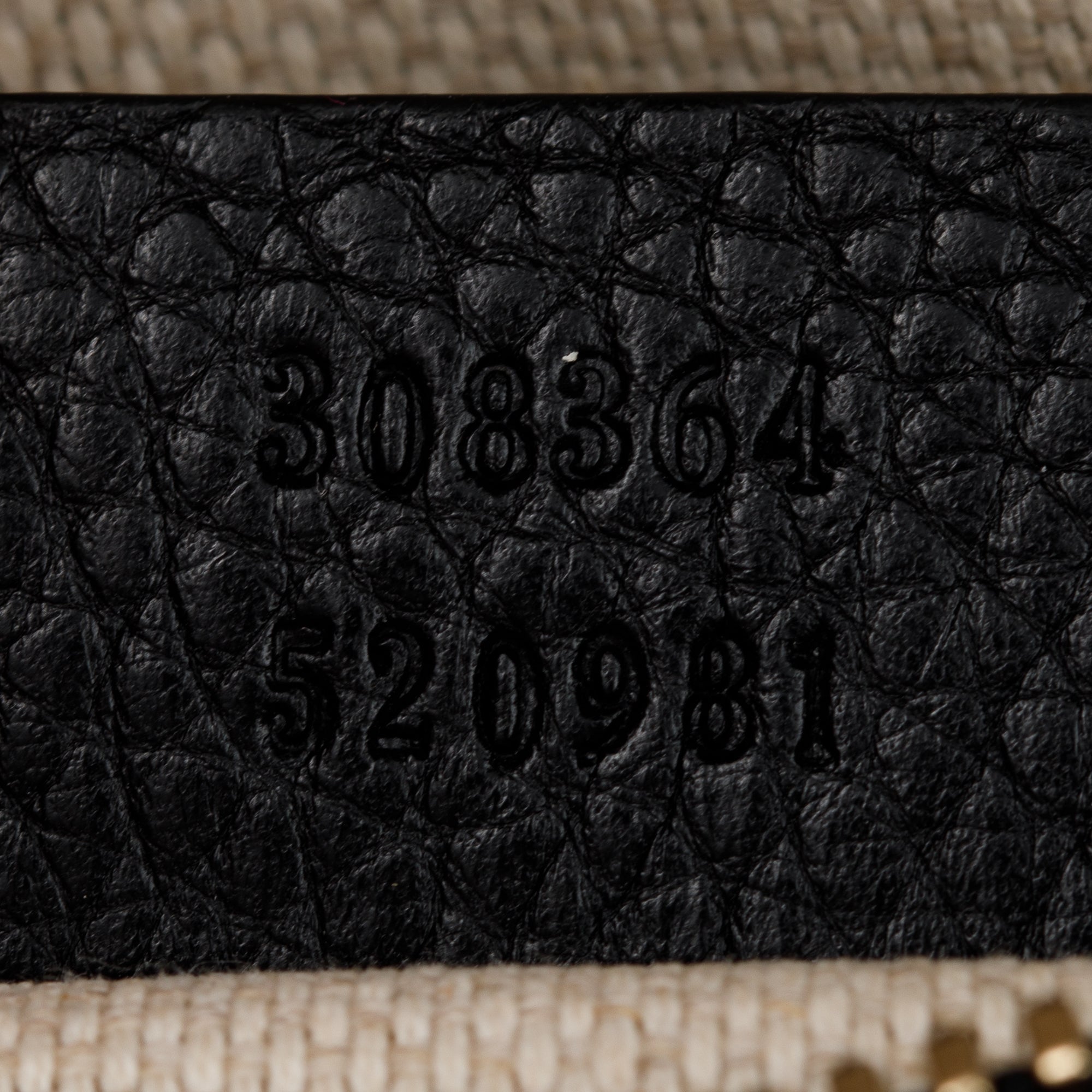 Gucci Black Pebbled Calfskin Leather Small Soho Disco Bag