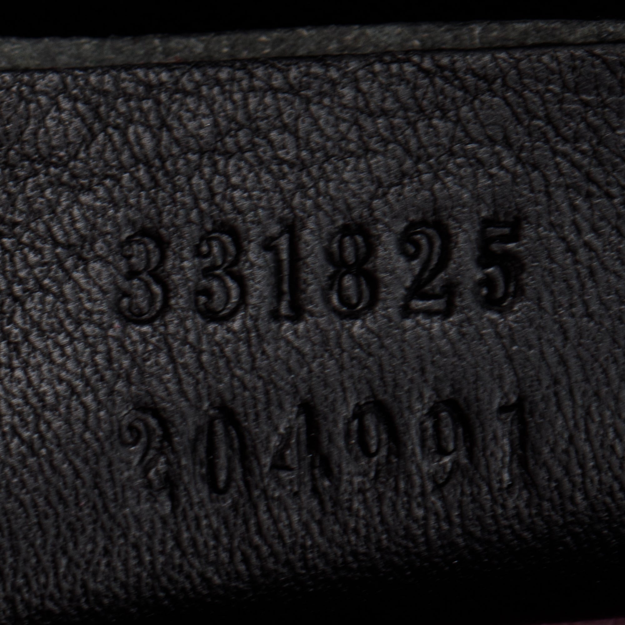 Gucci Black Regent Calfskin Leather Lady Lock Small Briefcase Clutch