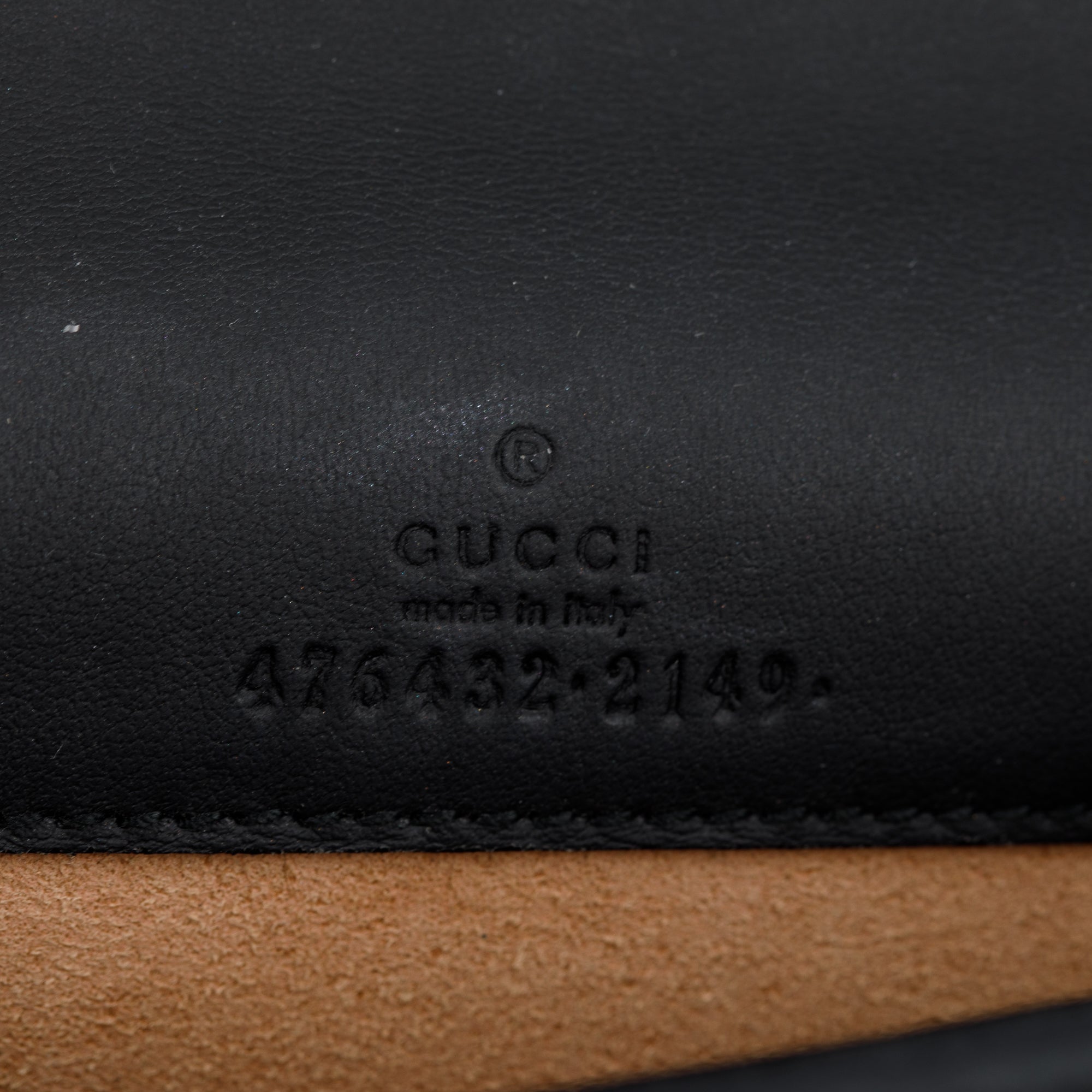 Gucci Black Suede Dionysus Super Mini Bag